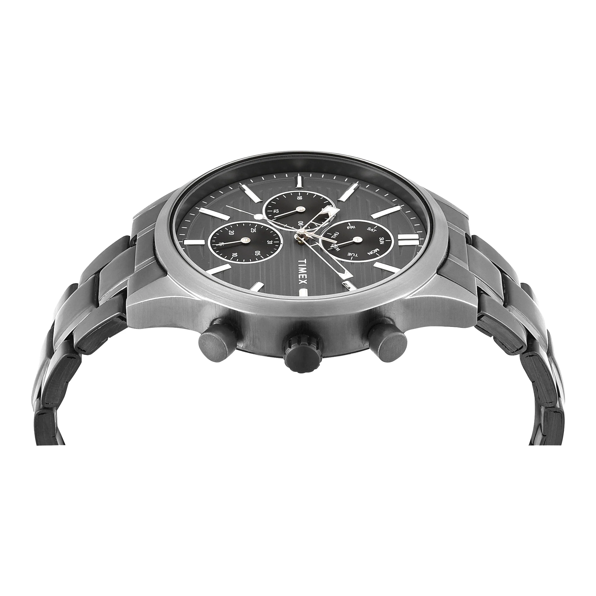 TIMEX Men Grey Round Dial Analog Watch - TW000T321 - Image 4