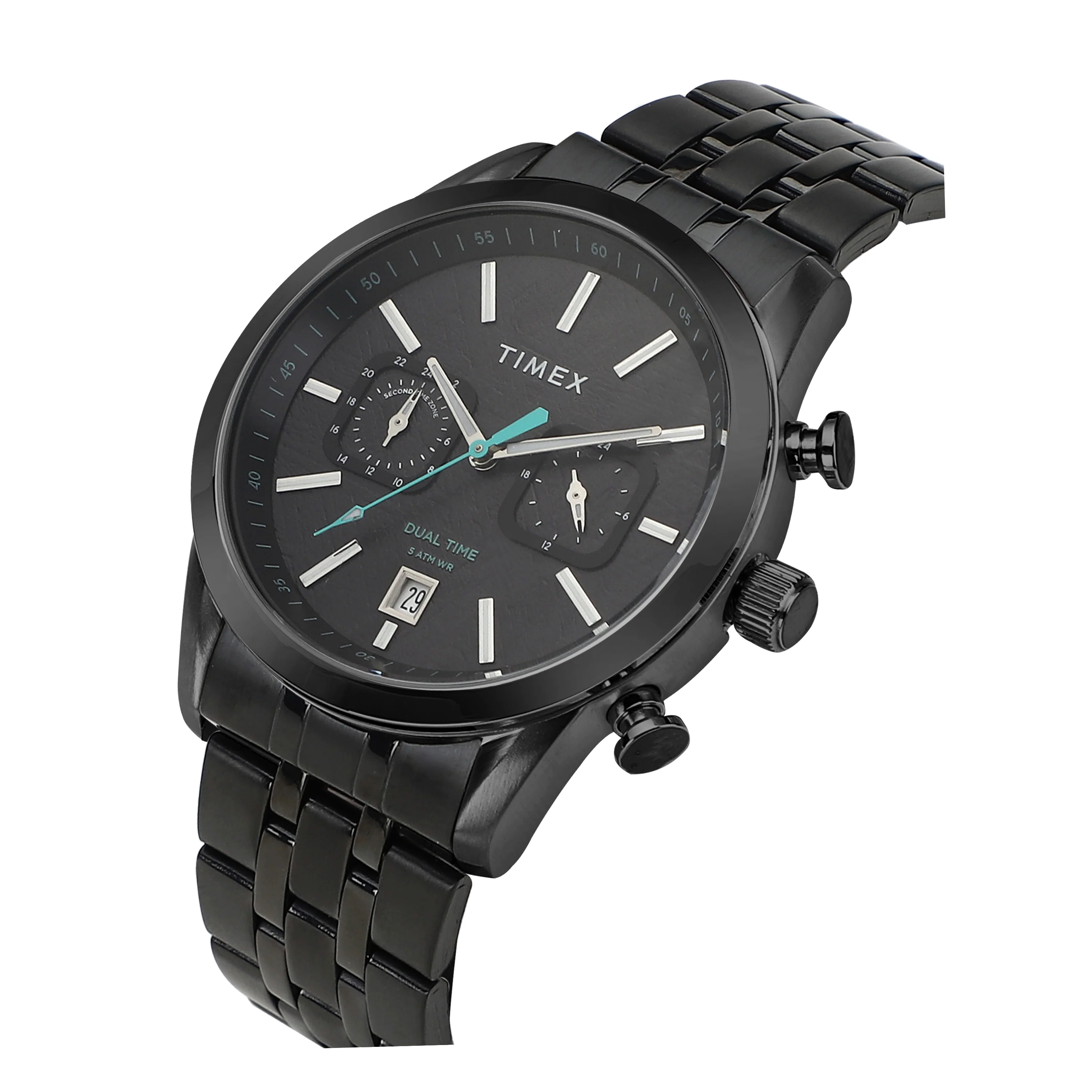 TIMEX Men Grey Round Dial Analog Watch - TWEG17610 - Image 2
