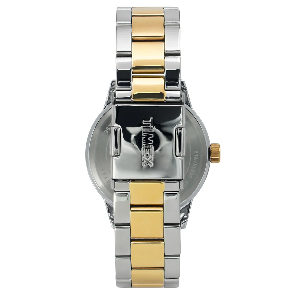 Timex Men Multifunction Black Round Brass Dial Watch- TWEG19907 - Image 4