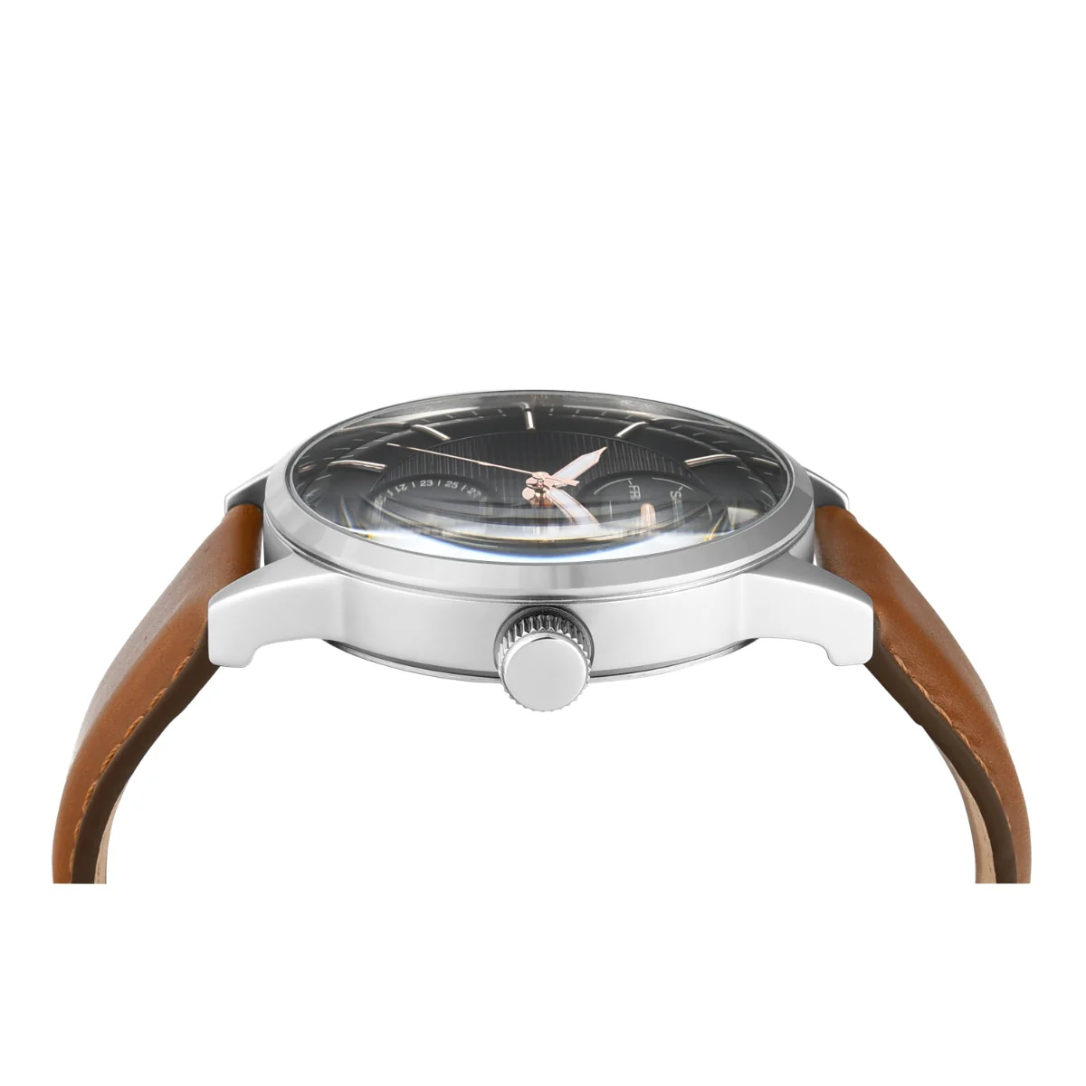 Timex Men Multifunction Black Round Brass Dial Watch- TWEG19913 - Image 5