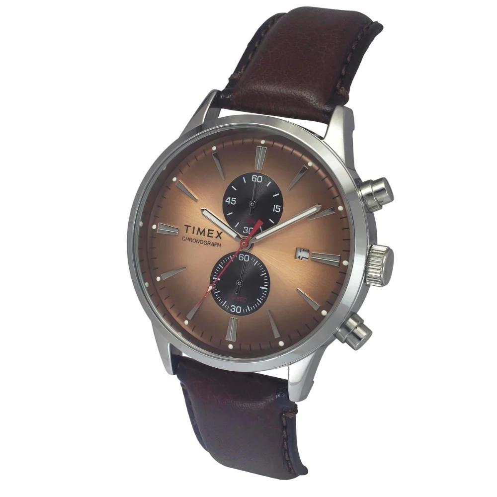Timex Cosmic Awe Men Chronograph Round Dial Salmon Watch - TWEG19930 - Image 2