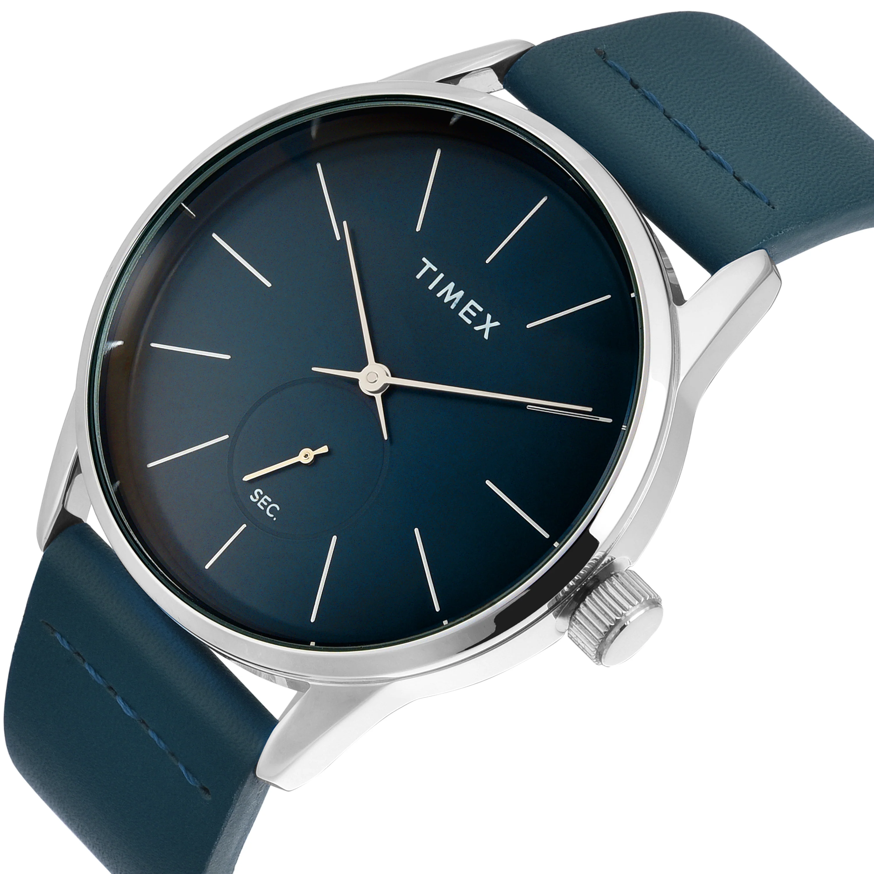 TIMEX Men Sea Green Round Dial Analog Watch - TWEG25503 - Image 2