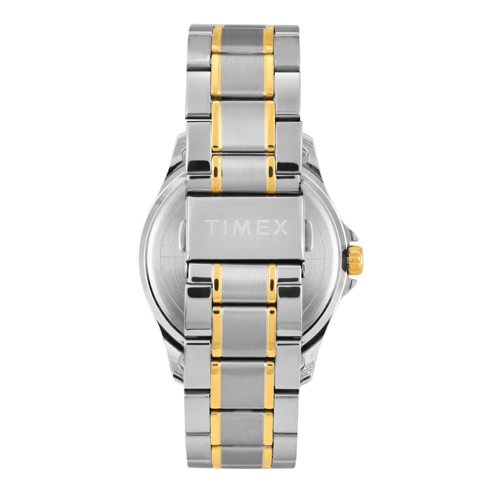 Timex Men Silver Round Analog Dial Watch- TW000X134 - Image 3