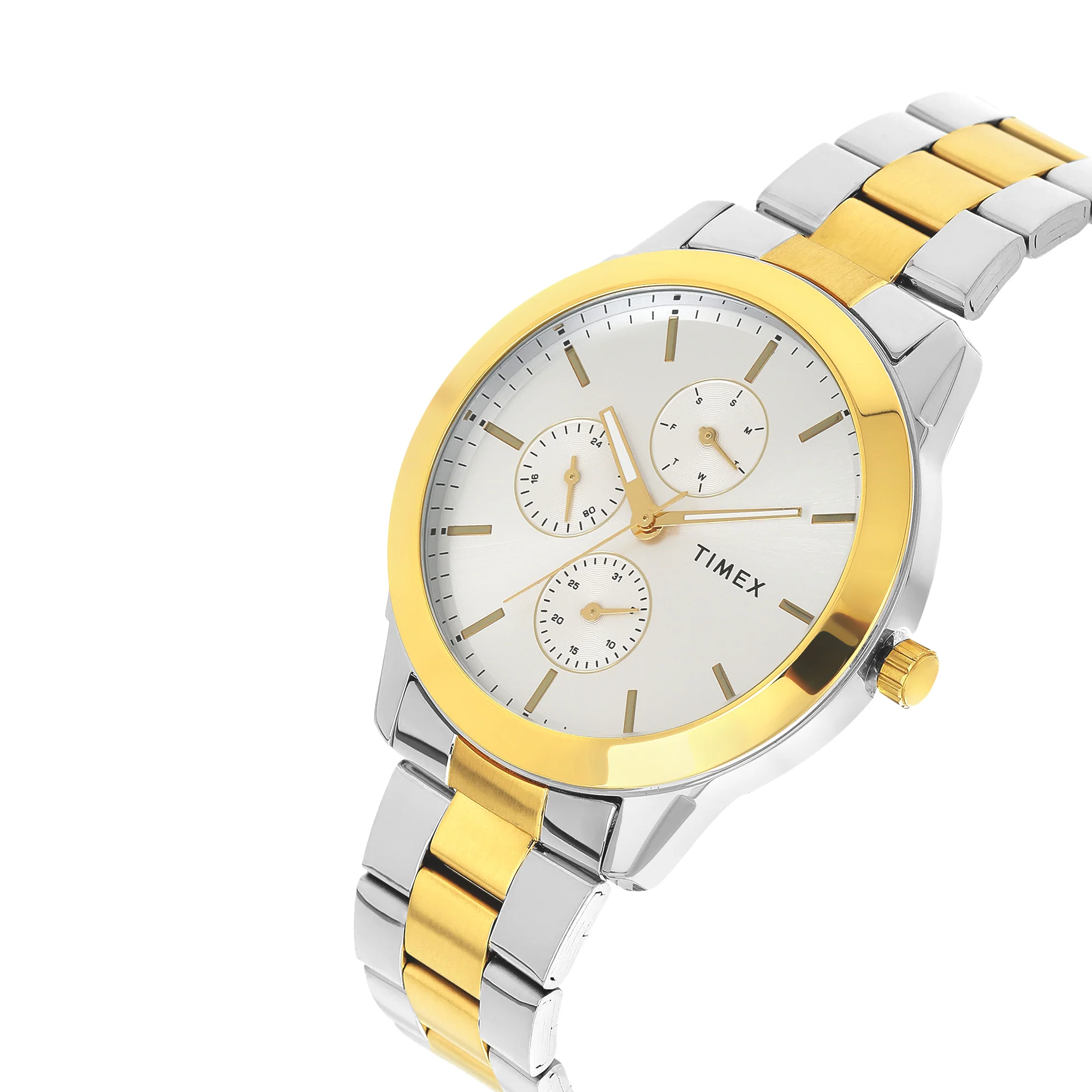 TIMEX Men Silver Round Dial Analog Watch - TWEG18523 - Image 2