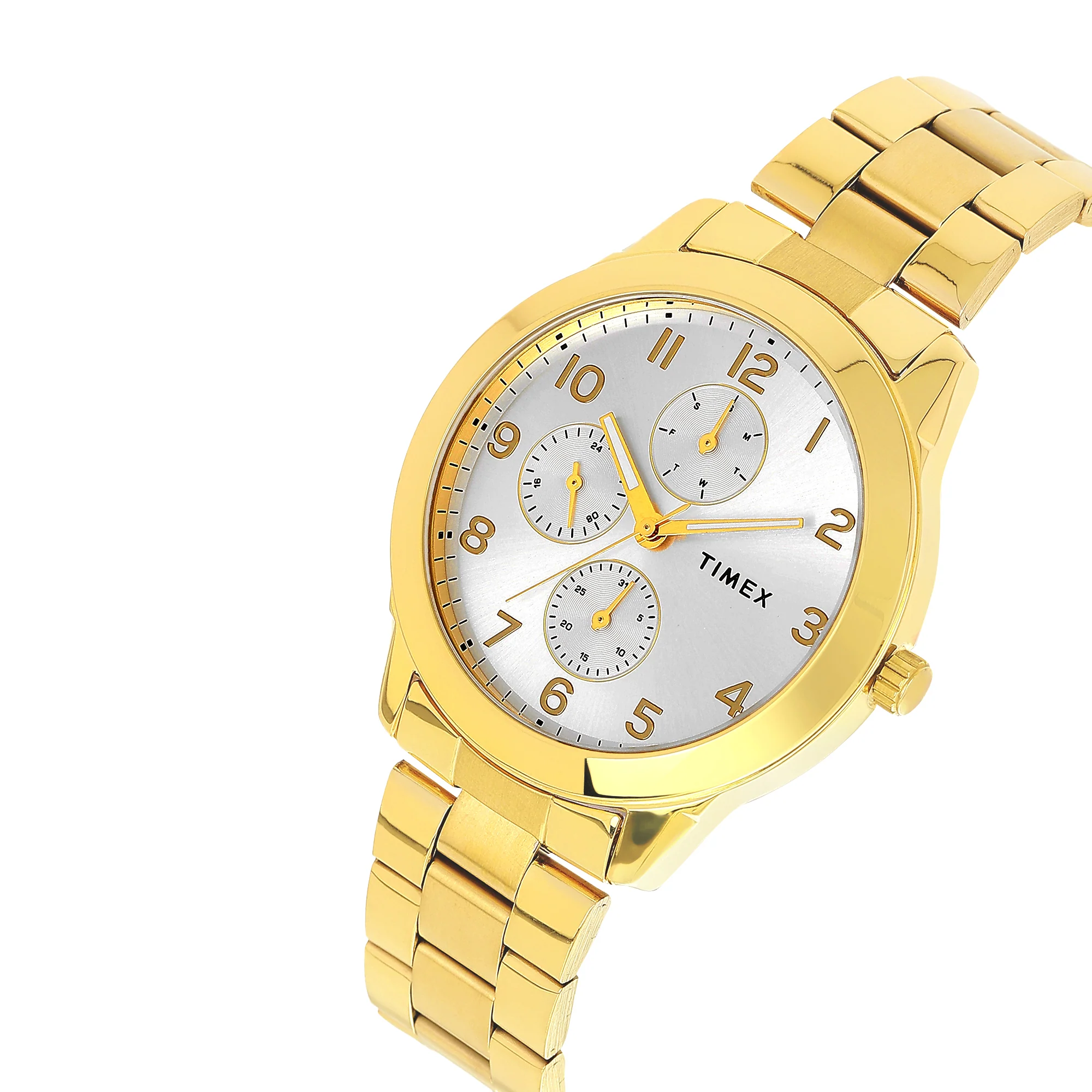 TIMEX Men Silver Round Dial Analog Watch - TWEG18524 - Image 2