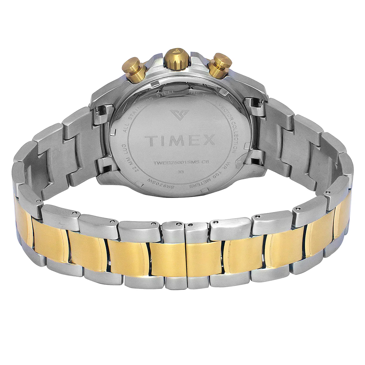 TIMEX Men Silver Round Dial Analog Watch - TWEG25001 - Image 3