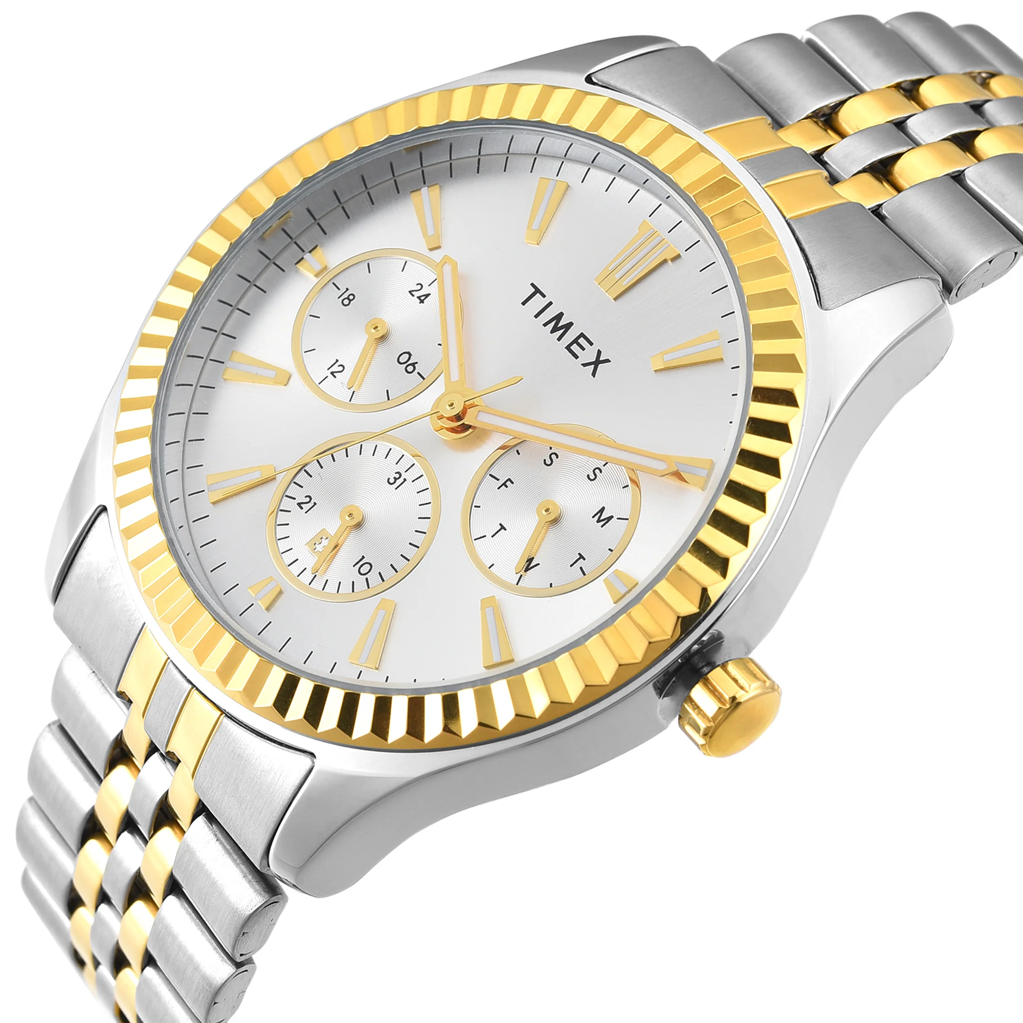 TIMEX Men Silver Round Dial Analog Watch - TWEG25200 - Image 2