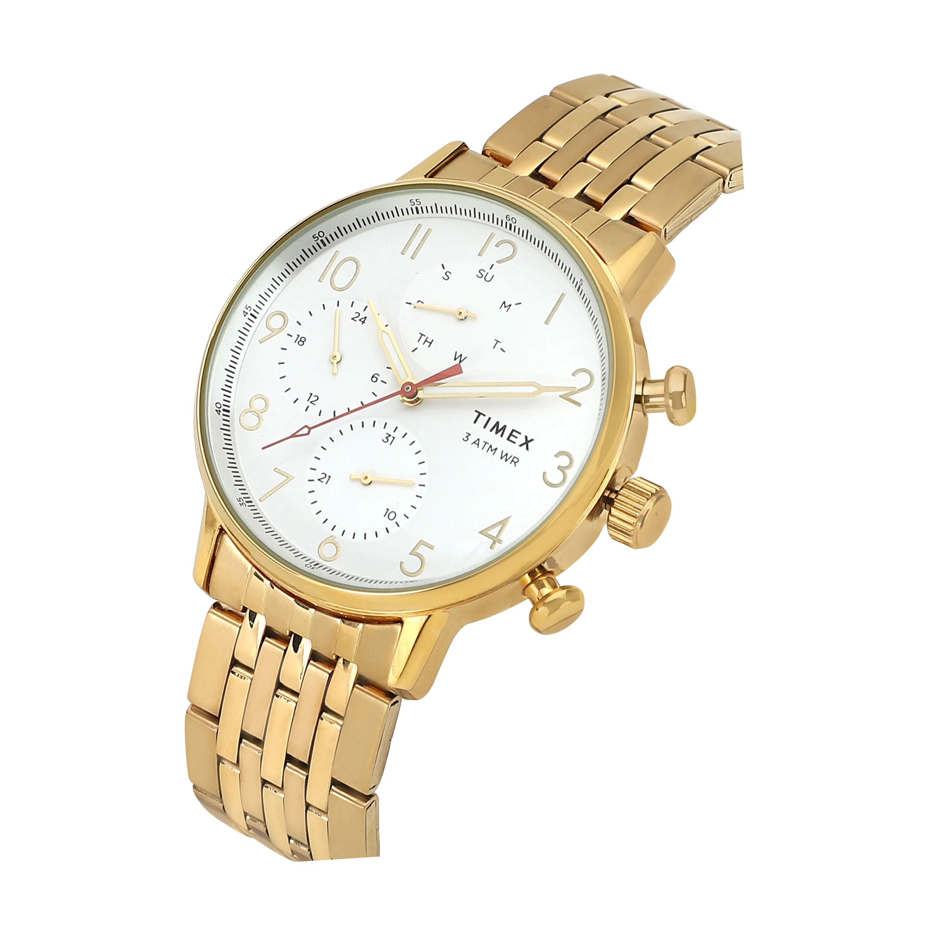 TIMEX Men Silver Round Dial Analog Watch - TWEG25404 - Image 2