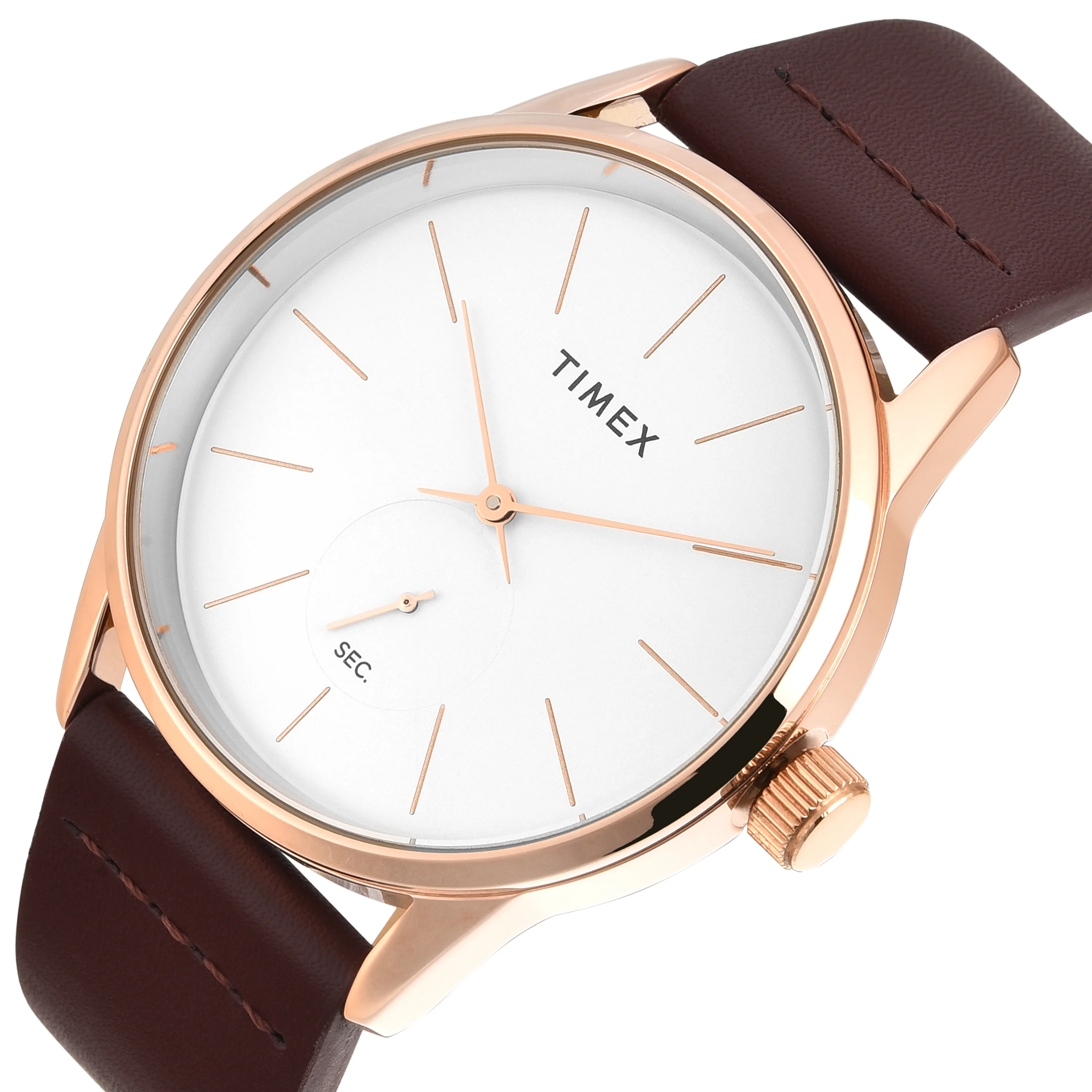 TIMEX Men Silver Round Dial Analog Watch - TWEG25505 - Image 2