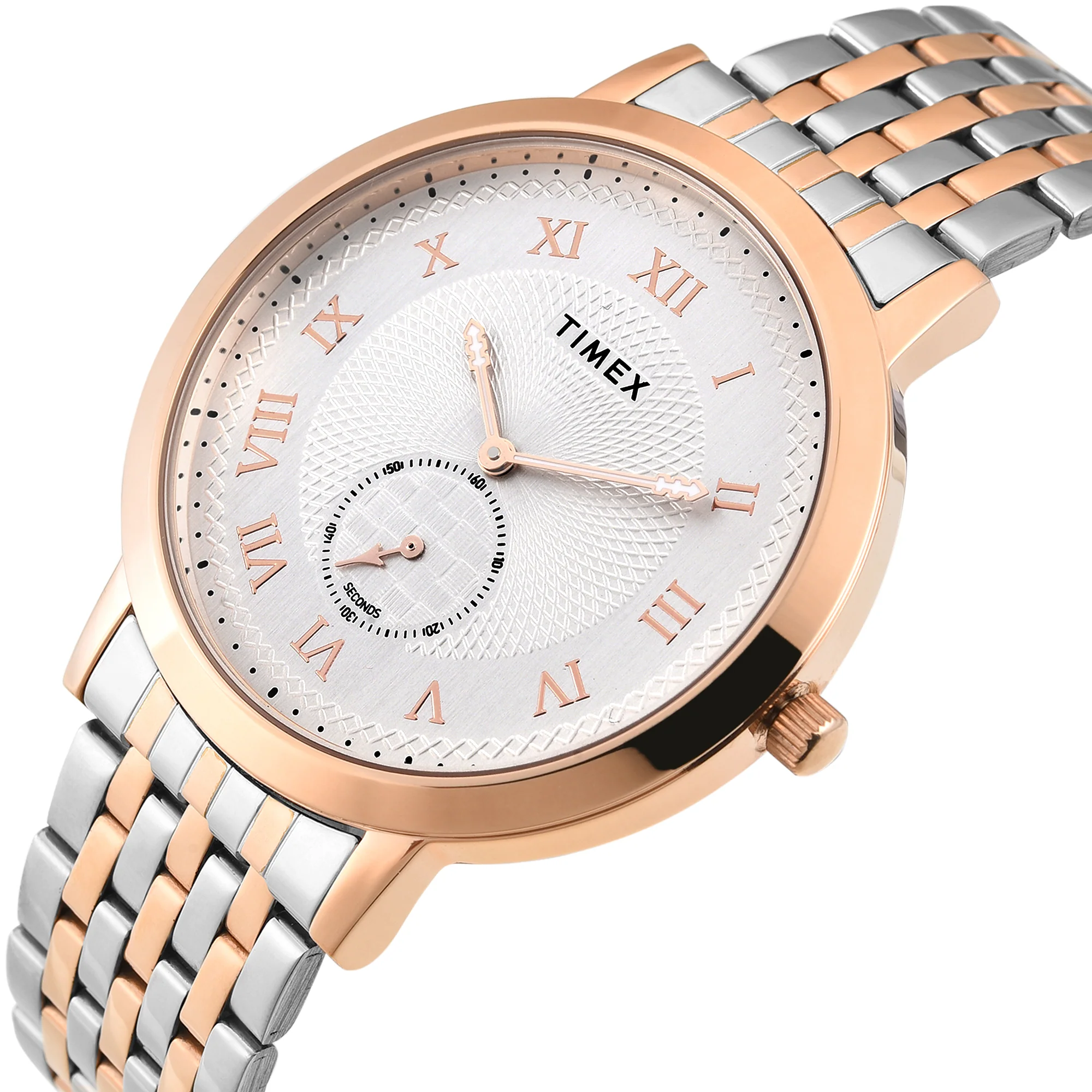 TIMEX Men Silver Round Dial Analog Watch - TWEG27502 - Image 2