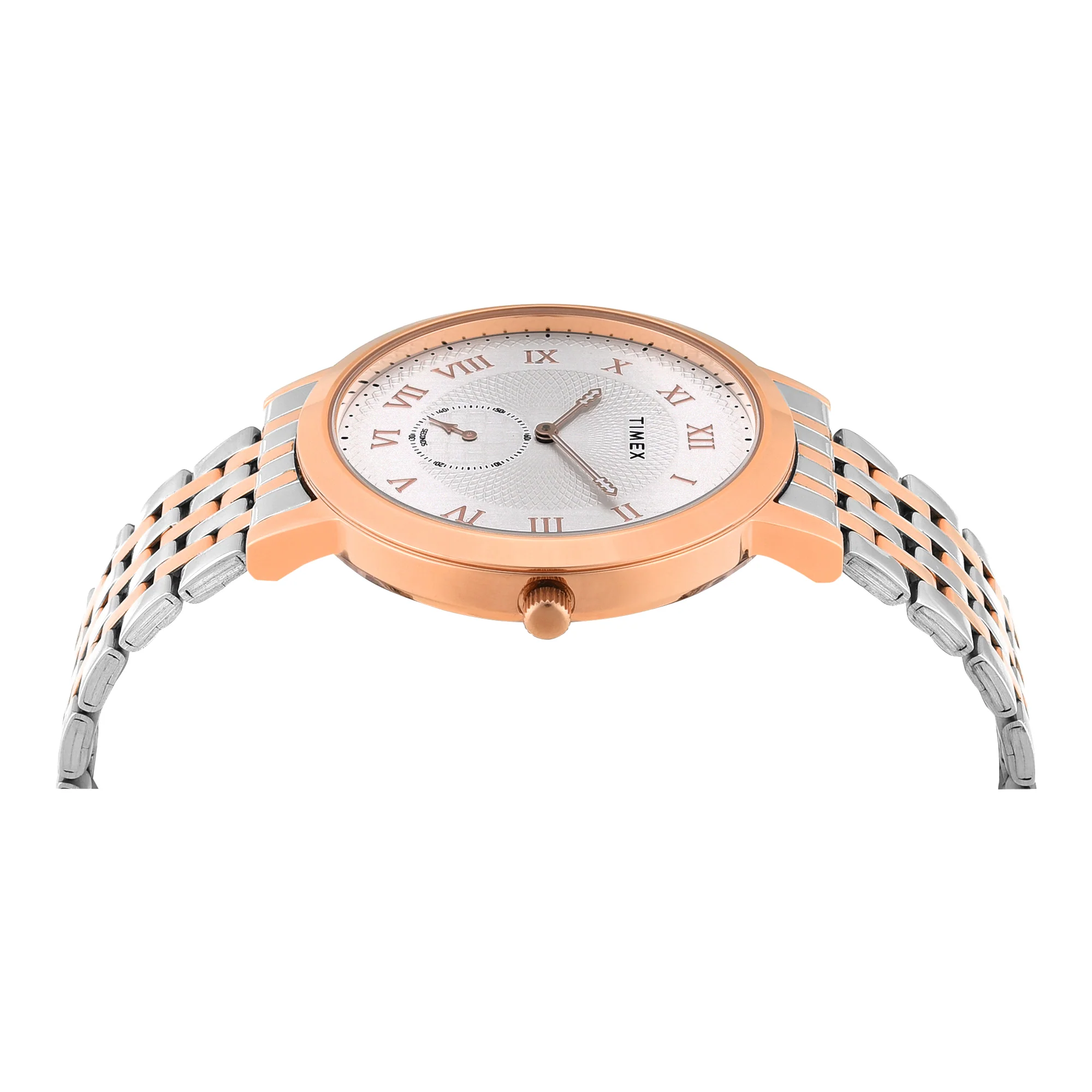 TIMEX Men Silver Round Dial Analog Watch - TWEG27502 - Image 4