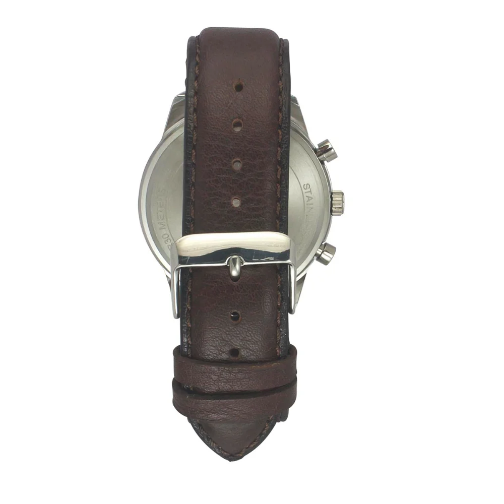 Timex Cosmic Awe Men Chronograph Round Dial Warm Grey Watch - TWEG18514 - Image 3