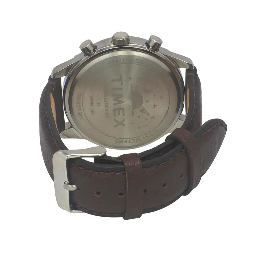 Timex Cosmic Awe Men Chronograph Round Dial Warm Grey Watch - TWEG18514 - Image 4