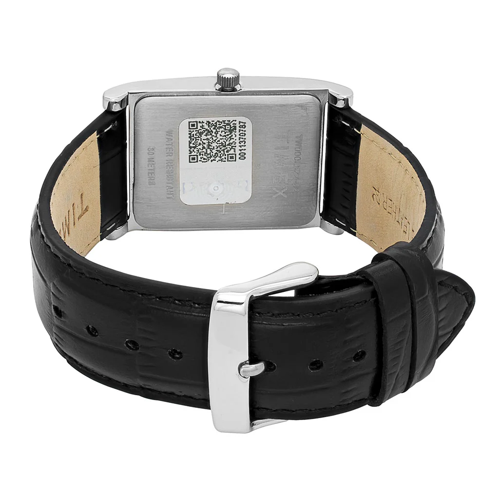 TIMEX Men White Rectangle Dial Analog Watch - TW000L522 - Image 3