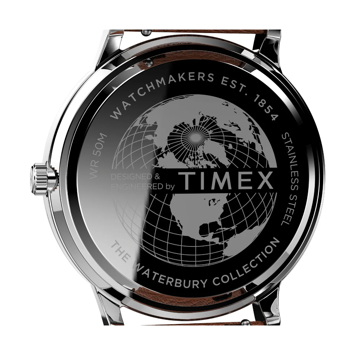 Timex Men White Round Stainless Steel Dial Analog Watch- TW2V46500UJ - Image 3