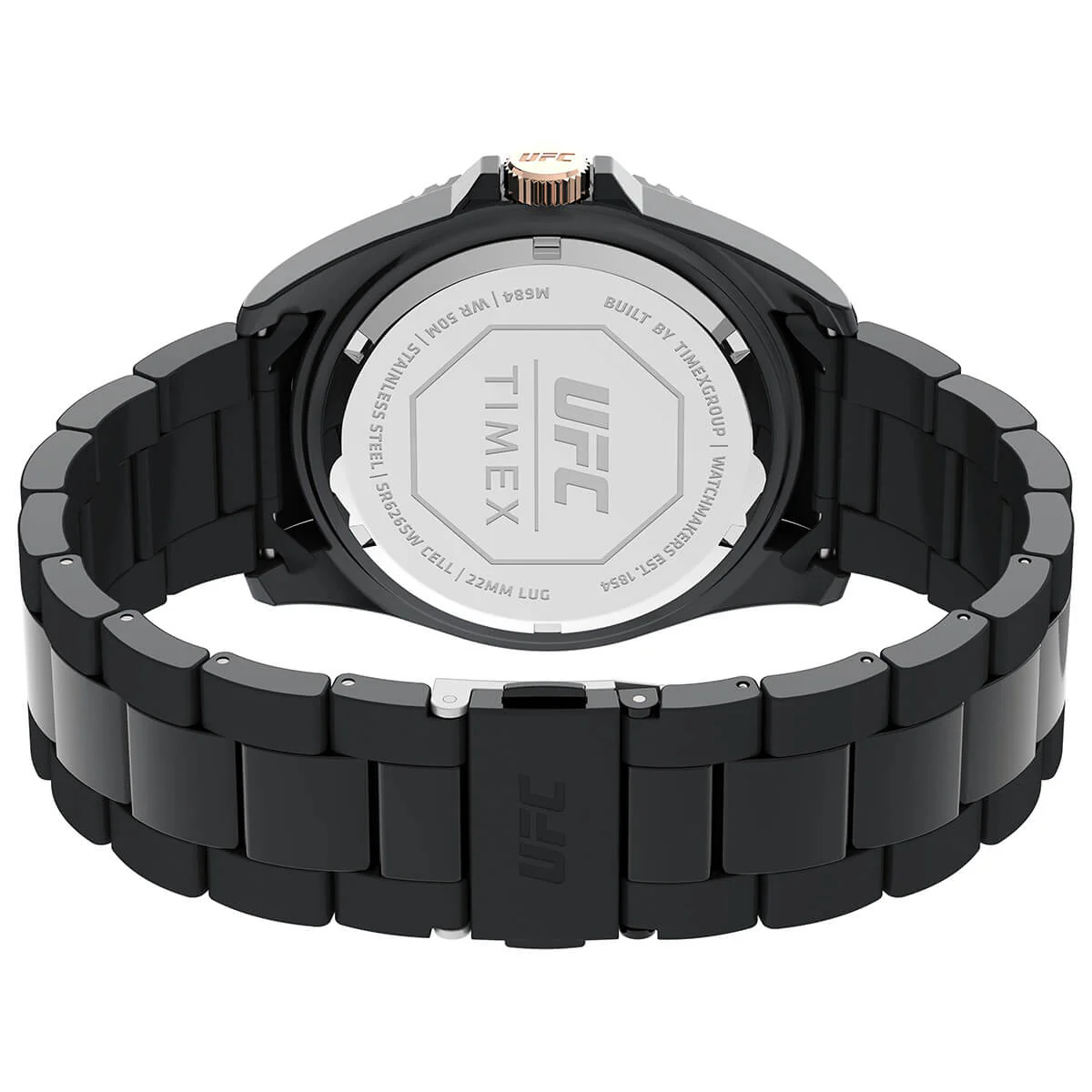 Timex UFC Debut 42mm Stainless Steel Bracelet Watch - Image 5