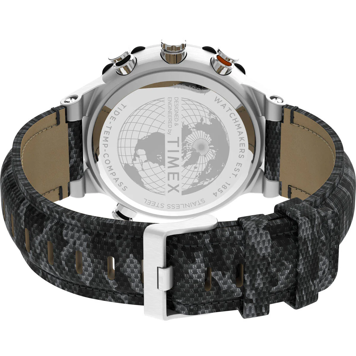 Timex Men's Analog Black Dial Coloured Quartz Watch, Round Dial with 45 mm Case width - TW2V22300UJ - Image 5