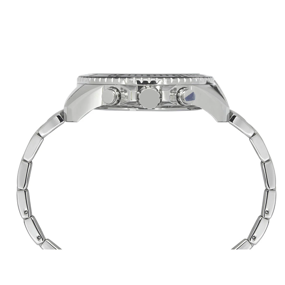 Timex E Class Men's Black Dial Round Case Chronograph Date Function Watch -TWEG20102 - Image 5