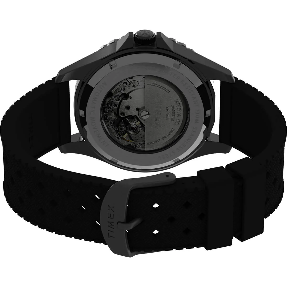 Navi XL Automatic 41mm Synthetic Rubber Strap Watch - Image 5