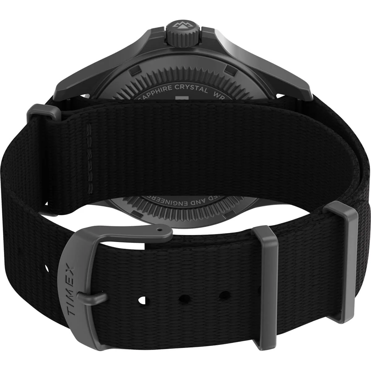 Timex 3 Hands Men's Analog Black Dial Coloured Quartz Watch, Round Dial with 41 mm Case width - TW2V03800X6 - Image 5