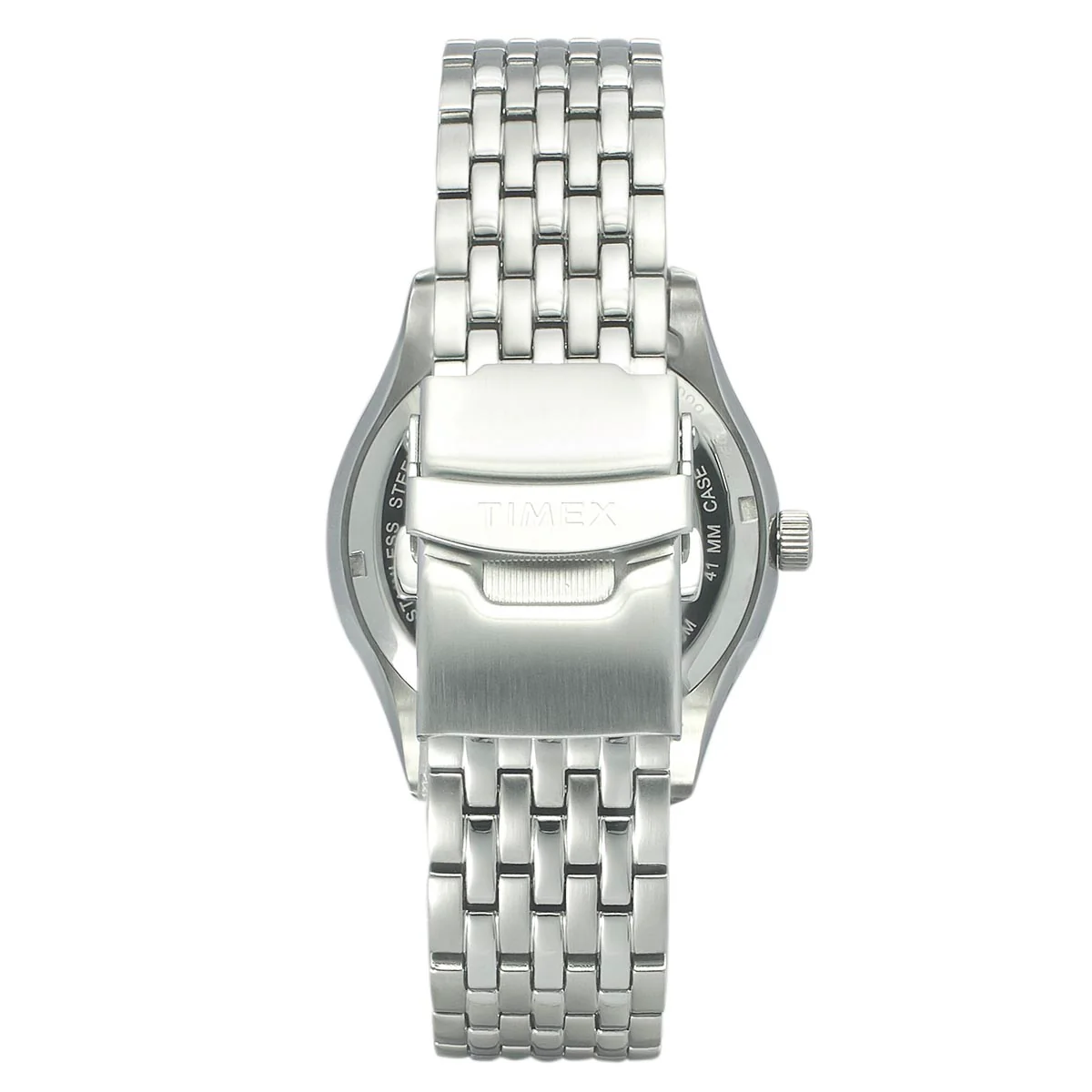 Timex E Class Men's Blue Dial Round Case Automatic Function Watch -TWEG21002 - Image 2