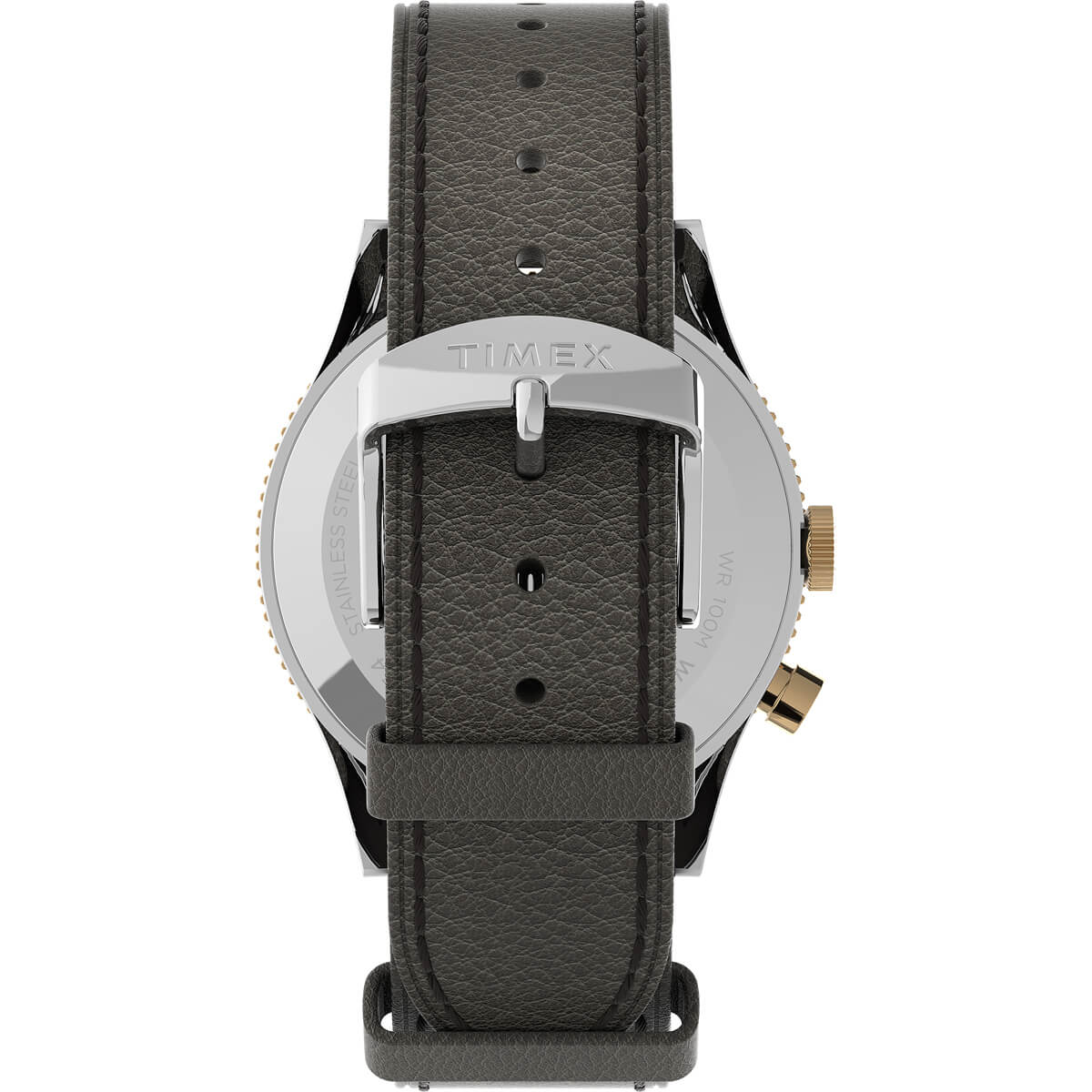 Waterbury Traditional GMT 39mm Leather Strap Watch - Image 2