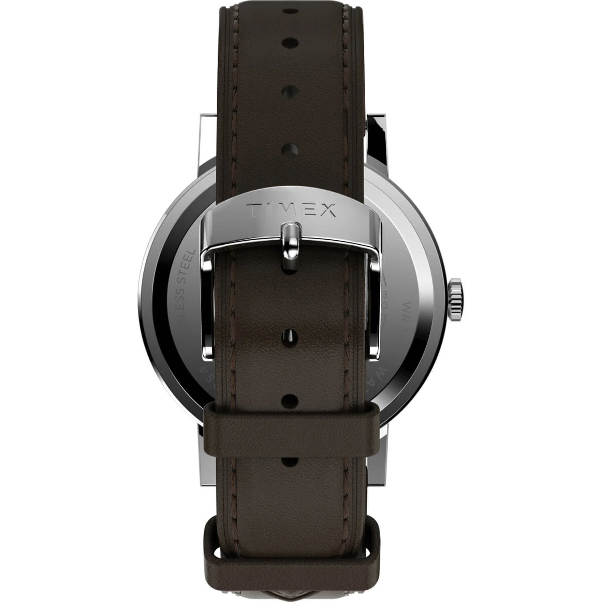Timex City Collection Men's Quartz Analog Stainless Steel Dial Round Case Date-Window Function Watch -TW2V36500 - Image 2
