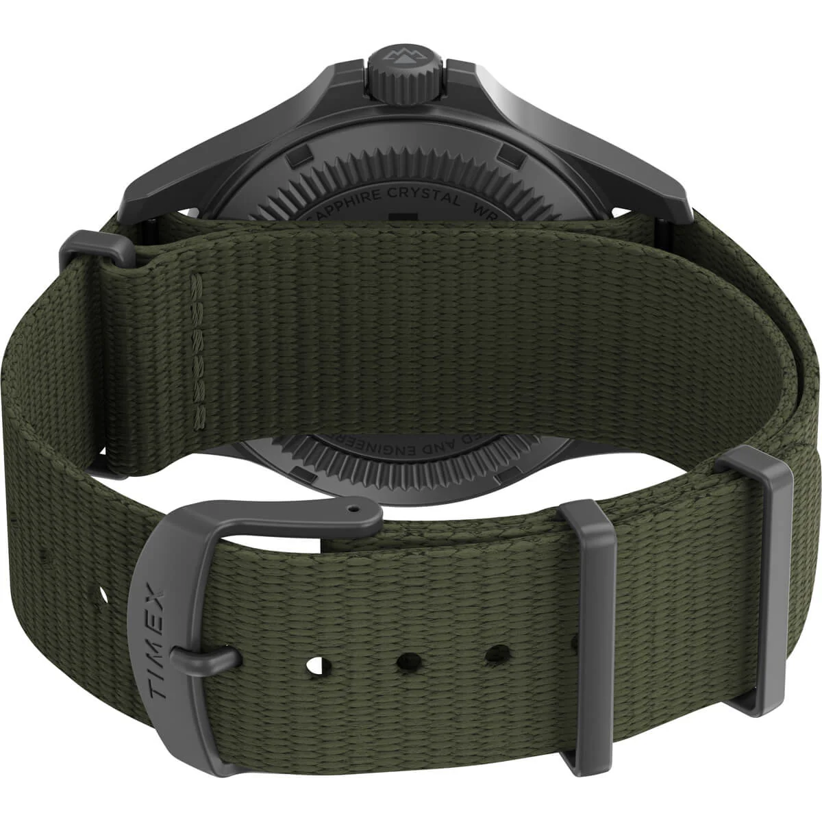 Timex Outdoor Men's Quartz Analog Gunmetal Dial Round Case Stainless-Steel Function  Watch -TW2V03700 - Image 2