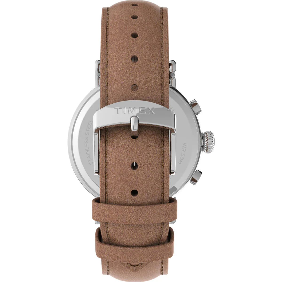 Timex Essential Collection Men's Quartz Analog Silver-Tone Dial Round Case Chronograph Function  Watch -TW2V27500 - Image 3
