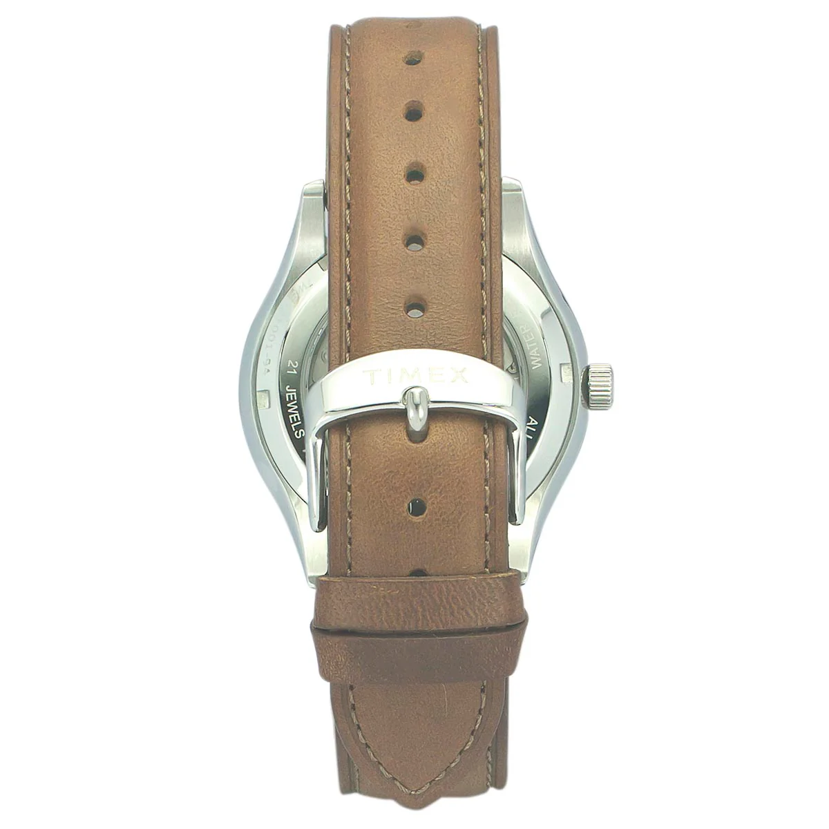 Timex E Class Men's Silver Dial Round Case Automatic Function Watch -TWEG21001 - Image 2
