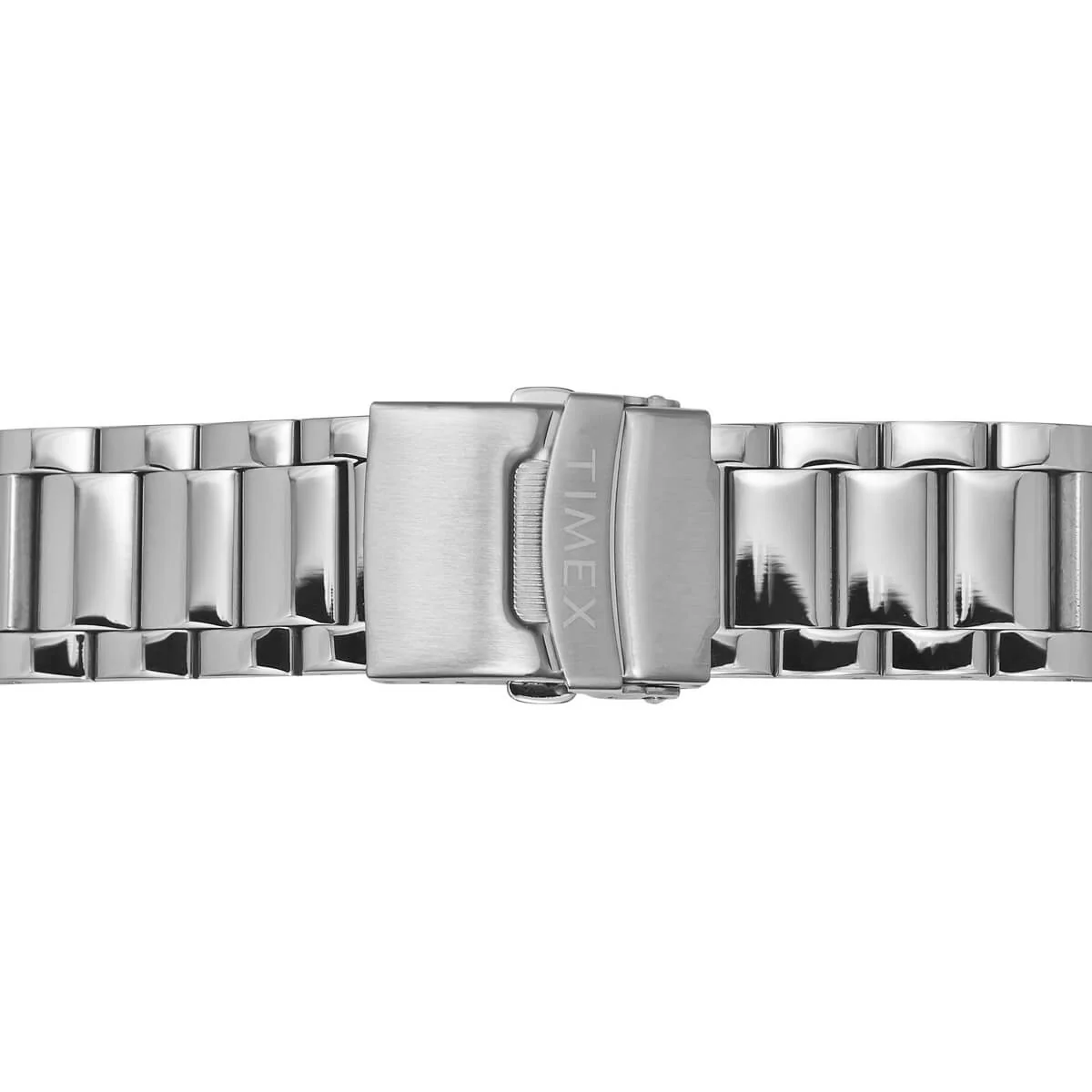 Timex E Class Men's Silver Dial Round Case Chronograph Function Watch -TWEG19400 - Image 3
