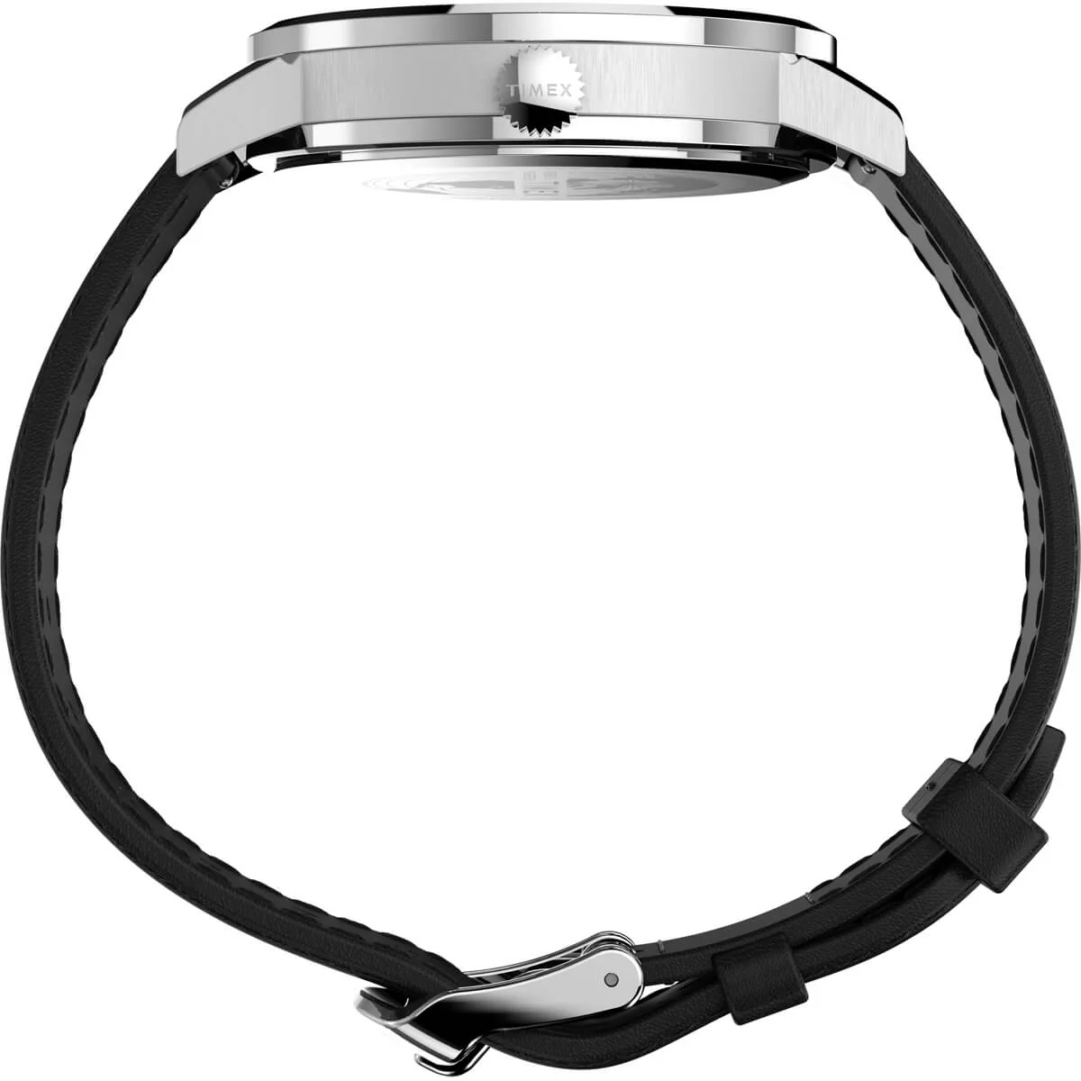Timex City Collection Men's Quartz Analog Stainless Steel Dial Round Case Date-Window Function Watch -TW2V36300 - Image 2