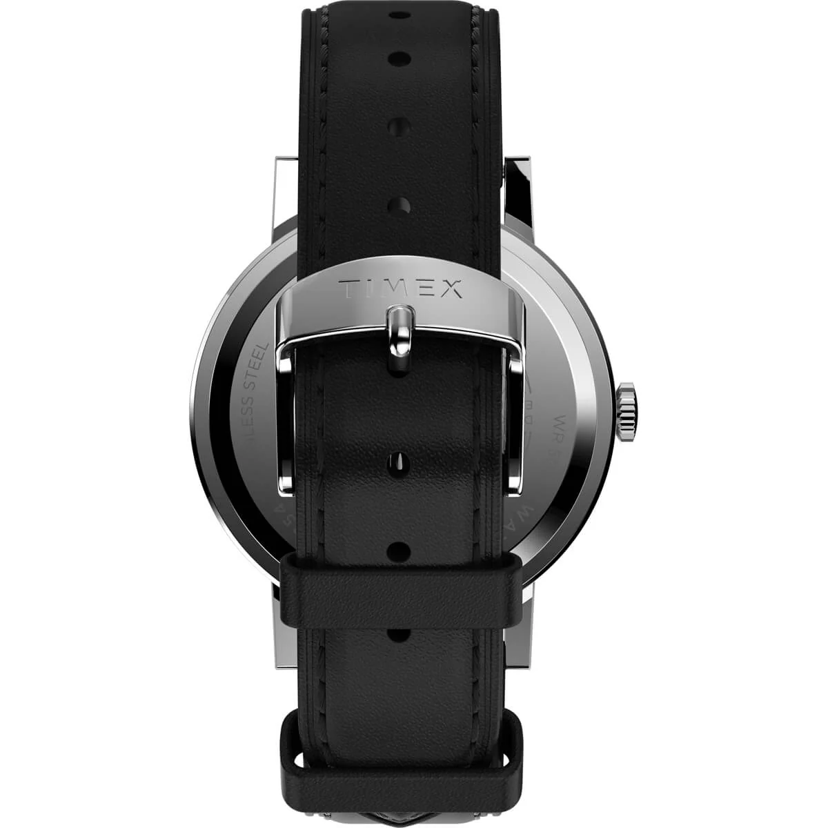 Timex City Collection Men's Quartz Analog Stainless Steel Dial Round Case Date-Window Function Watch -TW2V36300 - Image 3