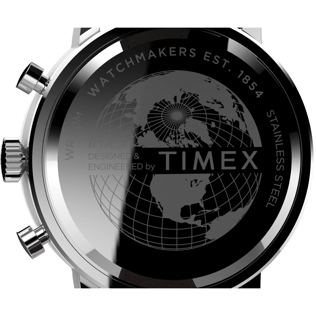 Timex City Collection Men's Quartz Analog Stainless Steel Dial Round Case Chronograph Function  Watch -TW2V36600 - Image 5