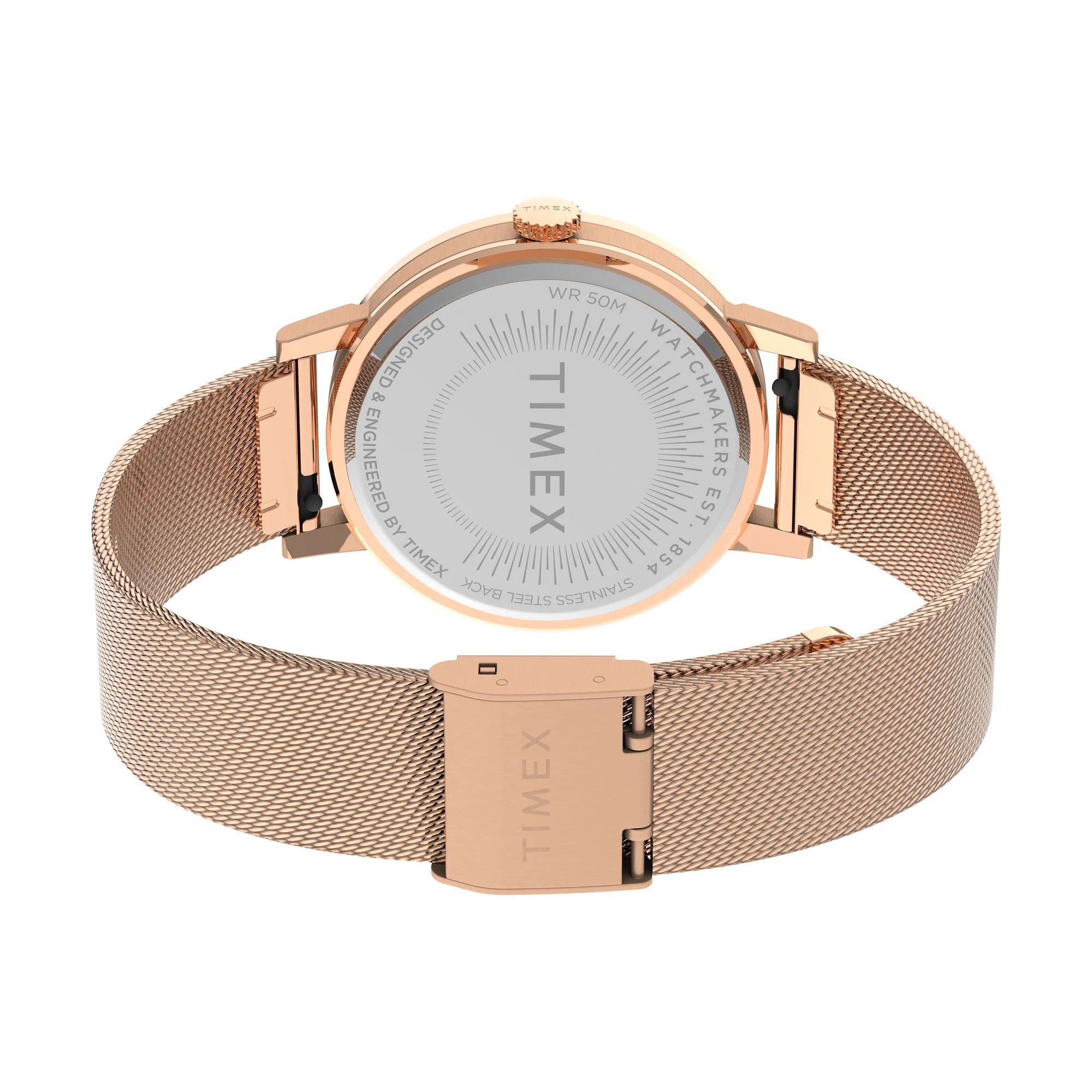 TIMEX Midtown Women Silver Round Dial Analog Watch - TW2V37100UJ - Image 4