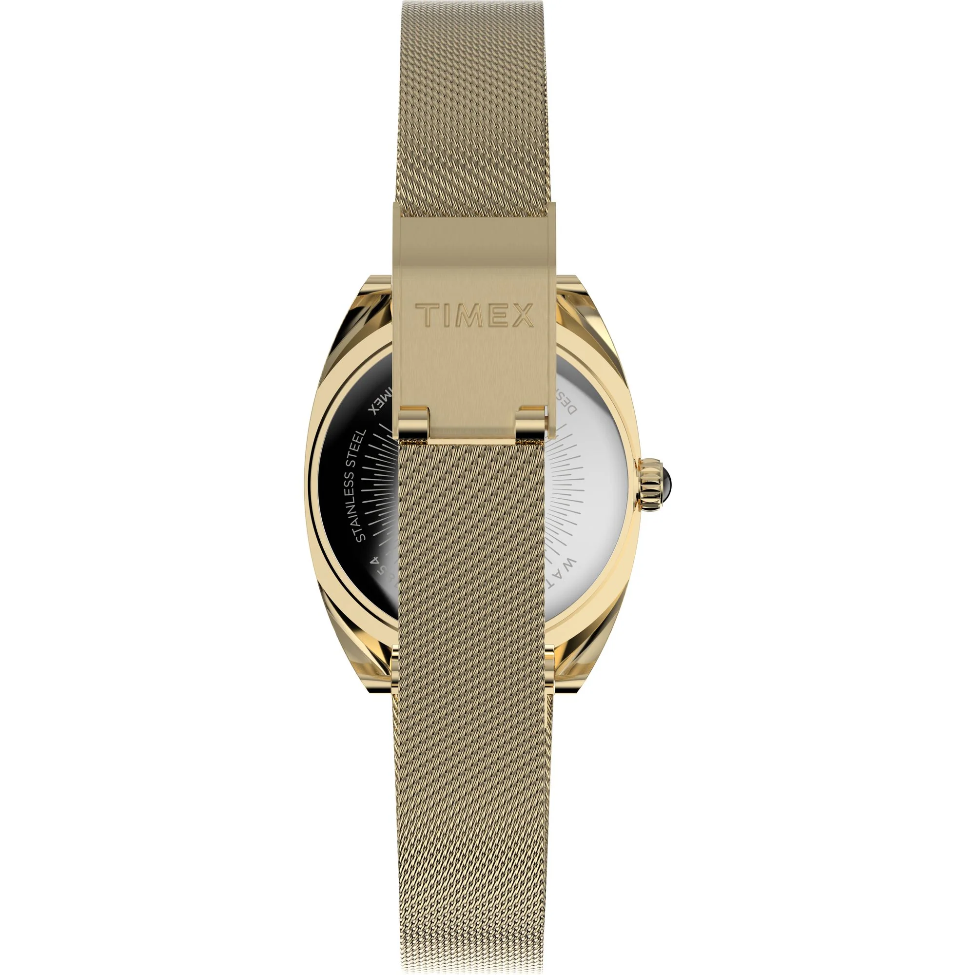 TIMEX Milano Gold-Tone Round Dial Analog Women's Watch - TW2T37600UJ - Image 3