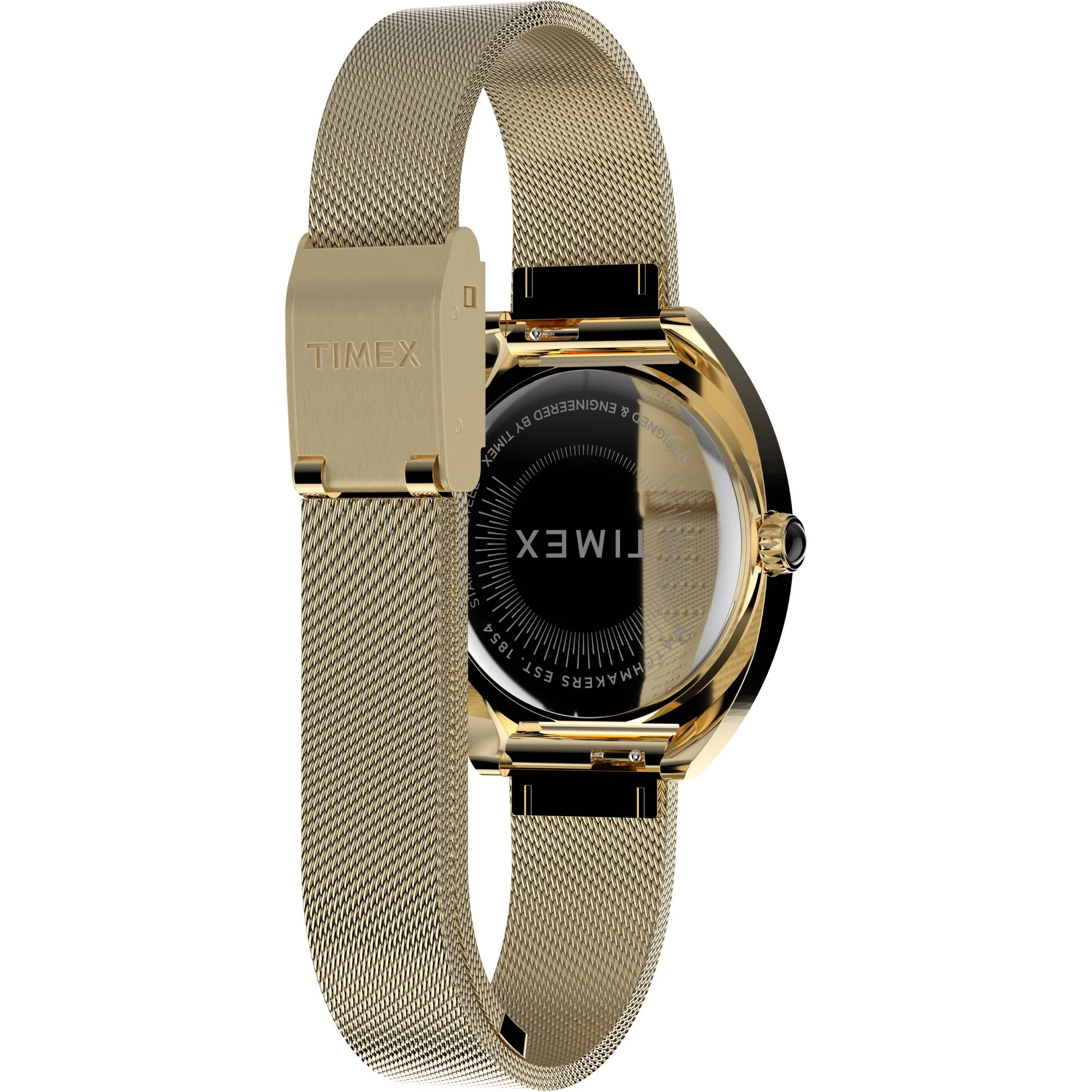 TIMEX Milano Gold-Tone Round Dial Analog Women's Watch - TW2T37600UJ - Image 5