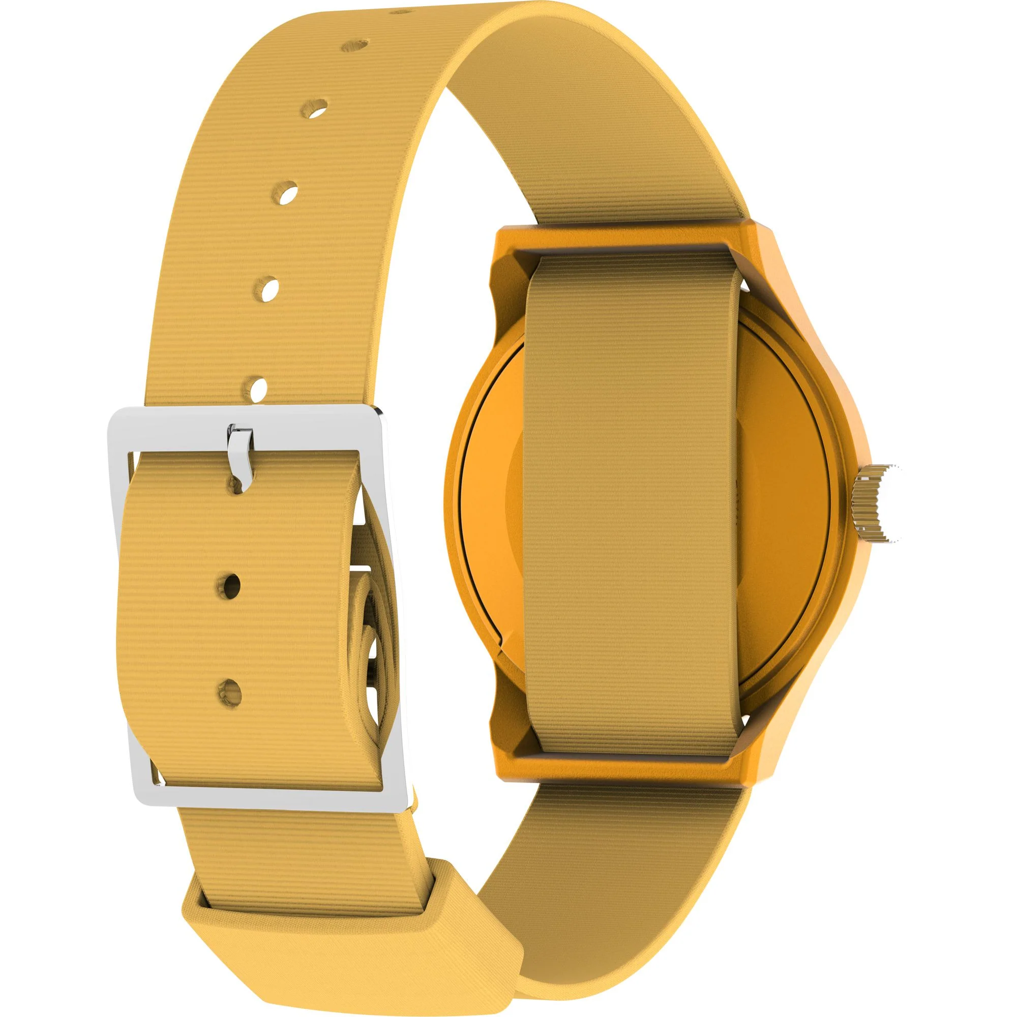 TIMEX Mk1 Yellow Round Dial Analog Men's Watch - TW2W91200UJ - Image 5