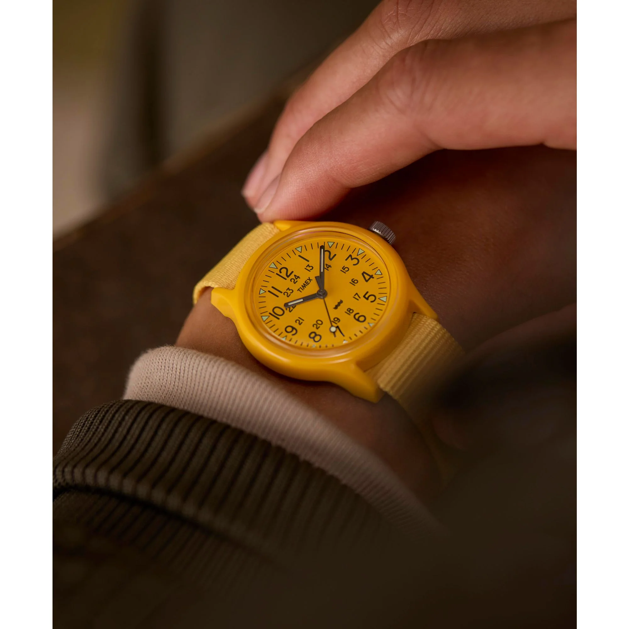 TIMEX Mk1 Yellow Round Dial Analog Men's Watch - TW2W91200UJ - Image 7