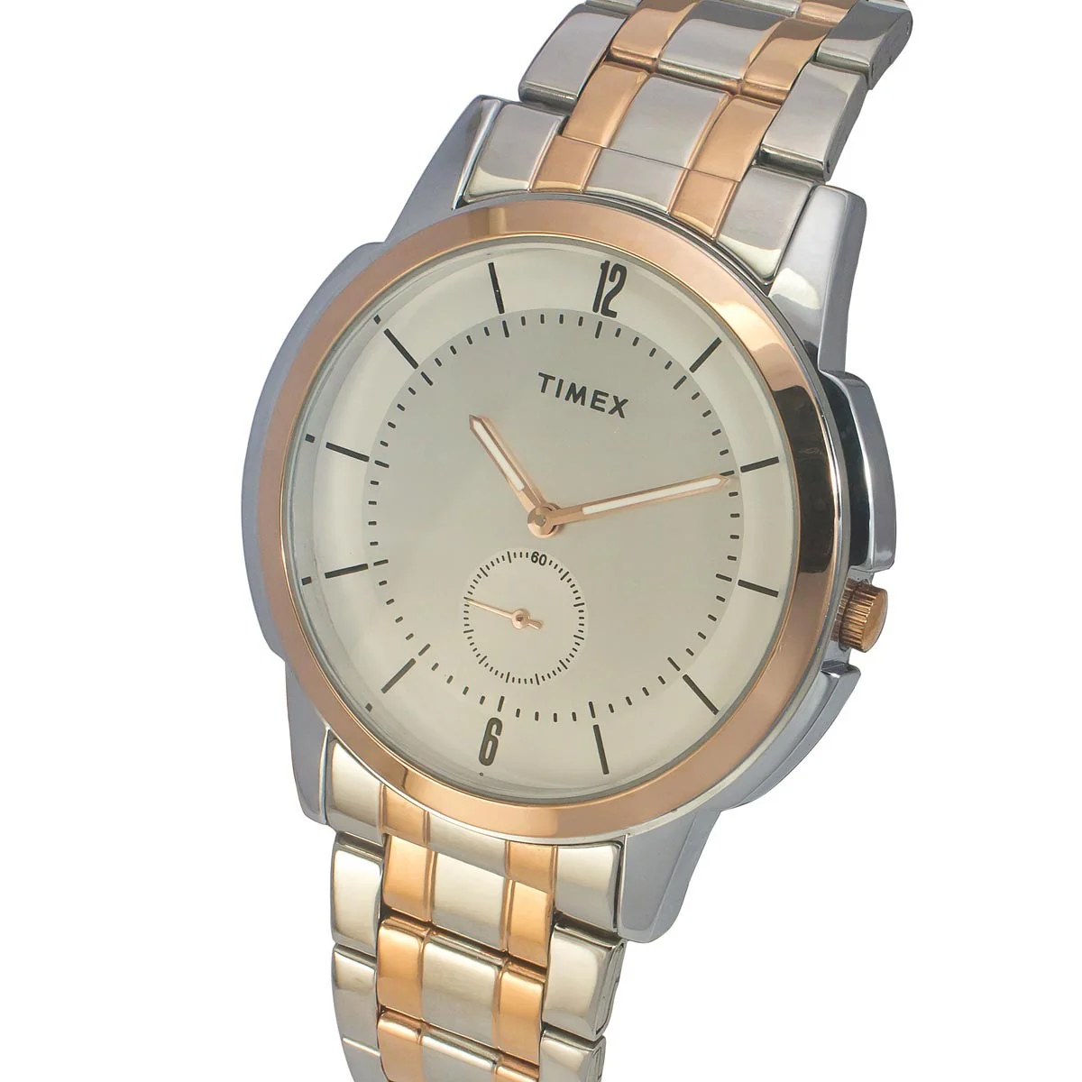 Timex Multifunction Men Analog Silver Dial Coloured Quartz Watch, Round Dial with 30 mm Case width - TWB2G01SMU02 - Image 2