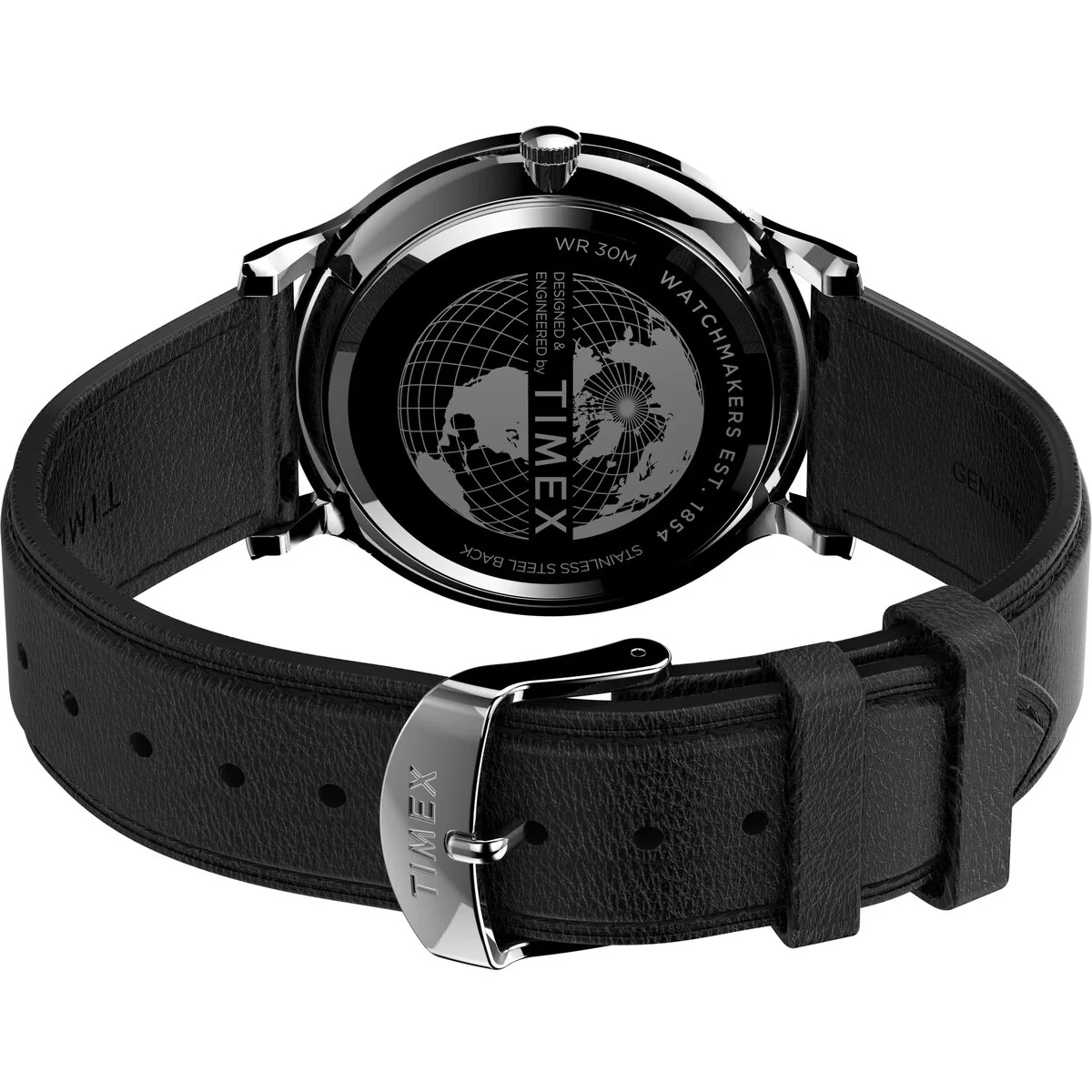 Gallery 40mm Leather Strap Watch - Image 4
