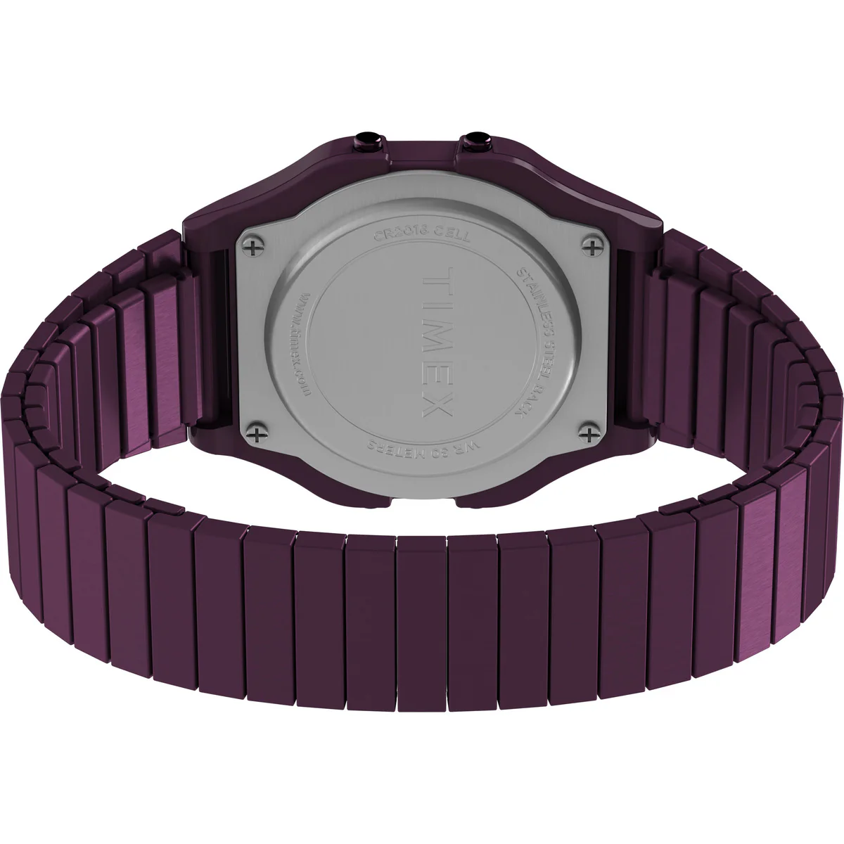 Timex Multifunctonal Unisex Digital Grey Dial Coloured Quartz Watch, Unique Dial with 34 mm Case width - TW2U93900X8 - Image 4