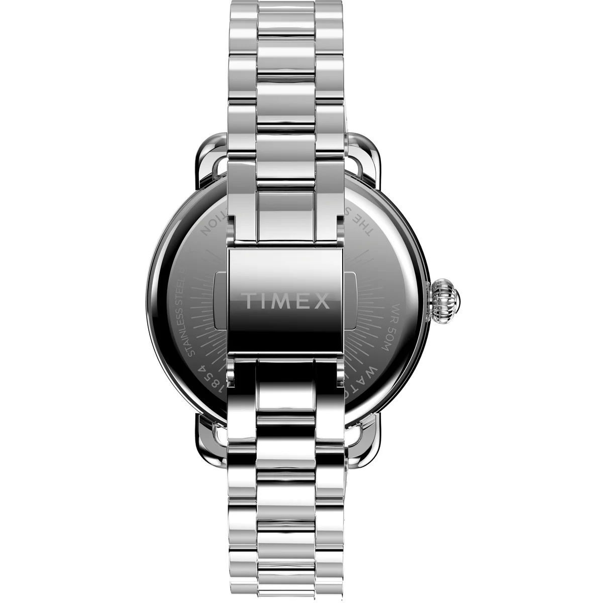 Timex Standard 34mm Stainless Steel Bracelet Watch - Image 3