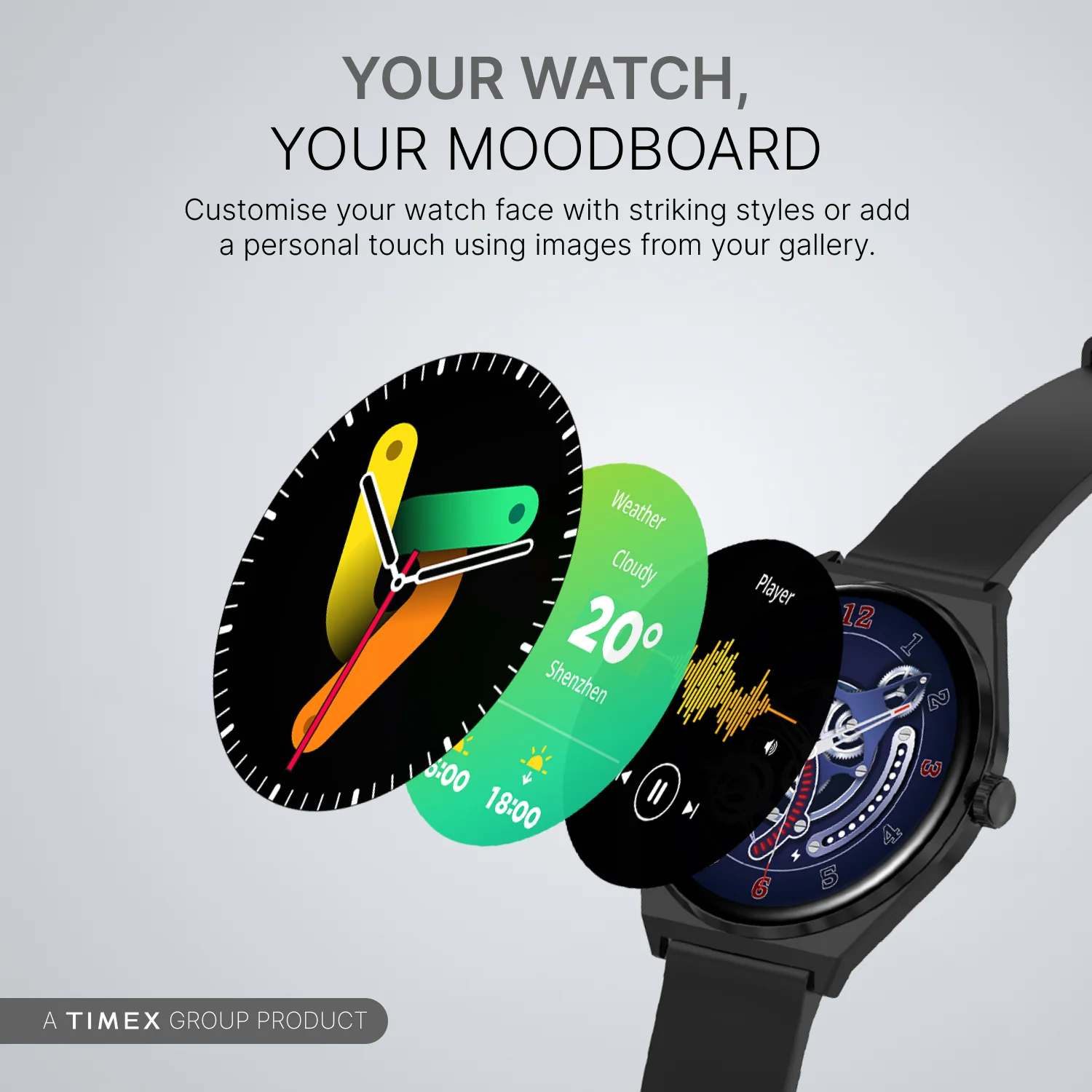 TIMEX Smart Neo 1.43 inches (3.6cm) AMOLED Display with  BT Calling Smartwatch for Unisex - TWTXW1200T - Image 6