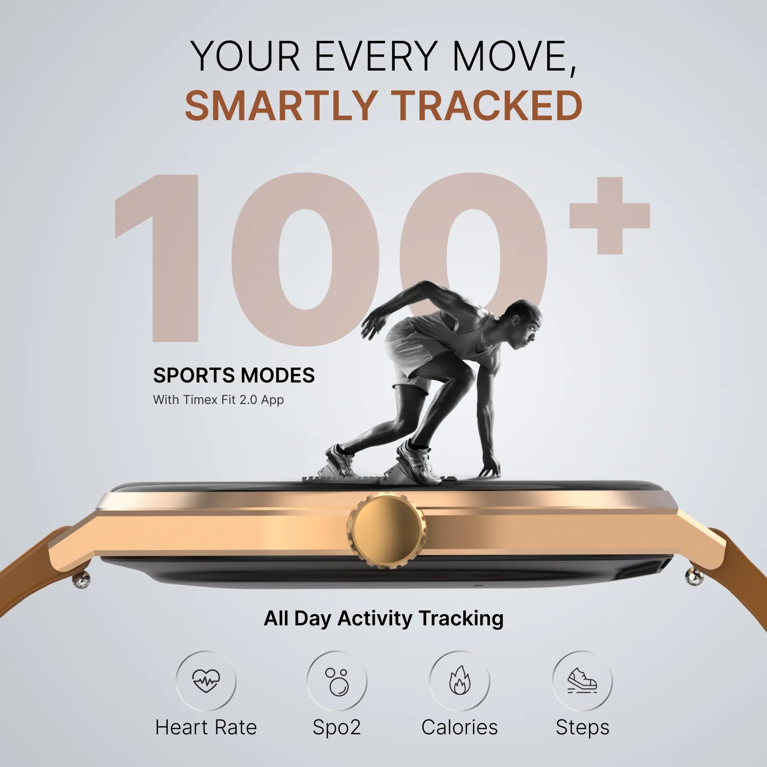 TIMEX Smart Neo 1.43 inches (3.6cm) AMOLED Display with  BT Calling Smartwatch for Unisex - TWTXW1201T - Image 5