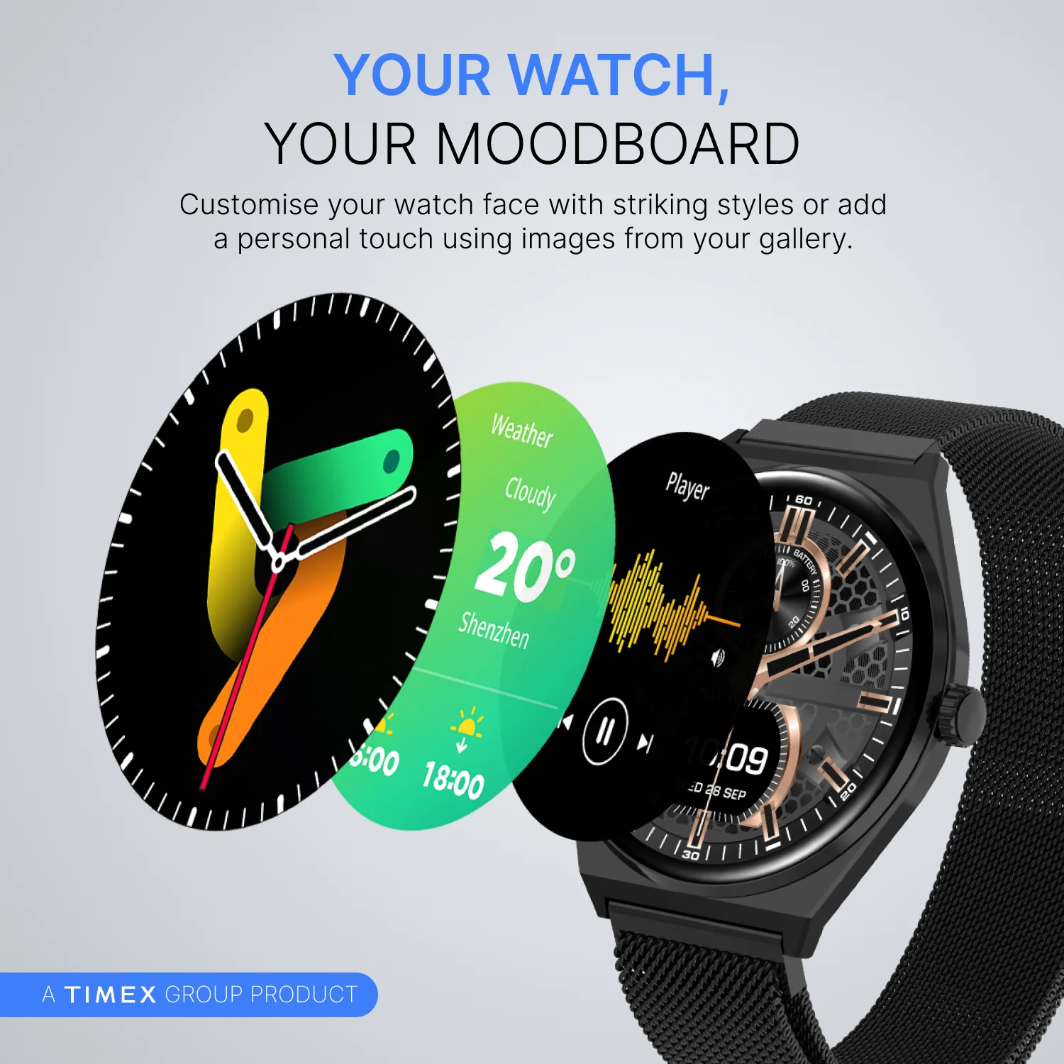 TIMEX Smart Neo 1.43 inches (3.6cm) AMOLED Display with  BT Calling Smartwatch for Unisex - TWTXW1204T - Image 6