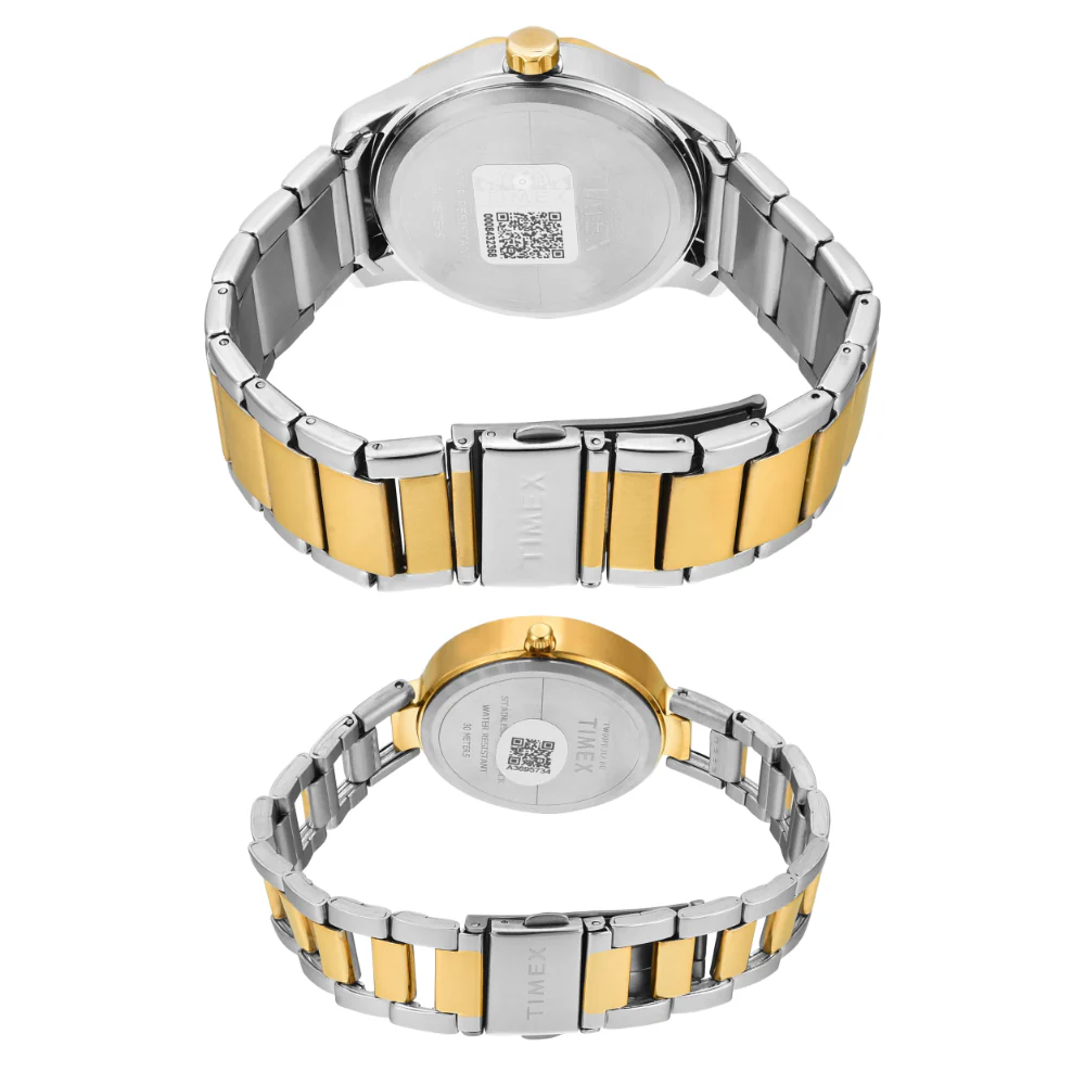 Timex Pairs White Round Multifunction Dial Watch- TW00PR312 - Image 6