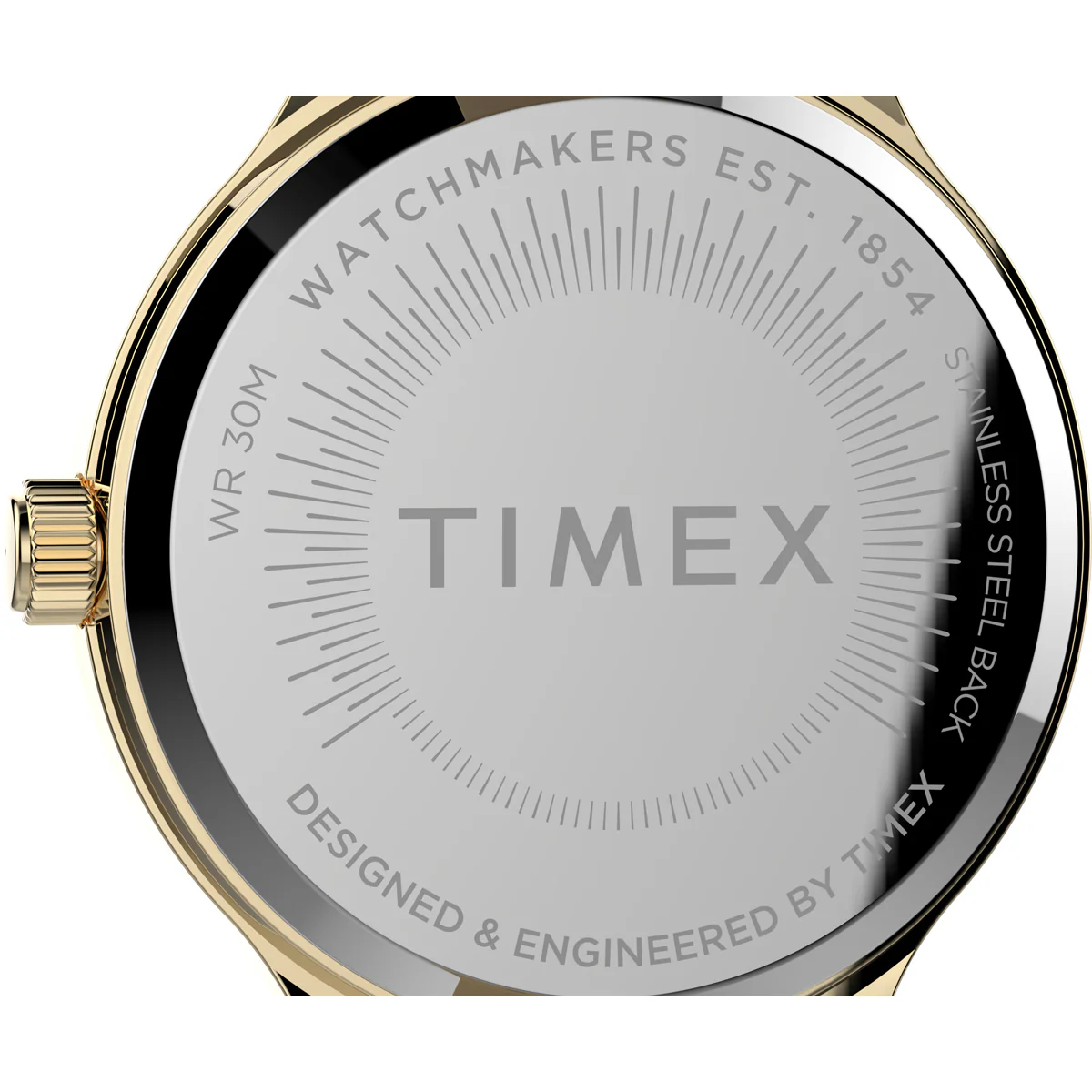 Timex Trend 3 Hands Women's Analog Black Dial Quartz Watch - TW2V06600UJ - Image 5