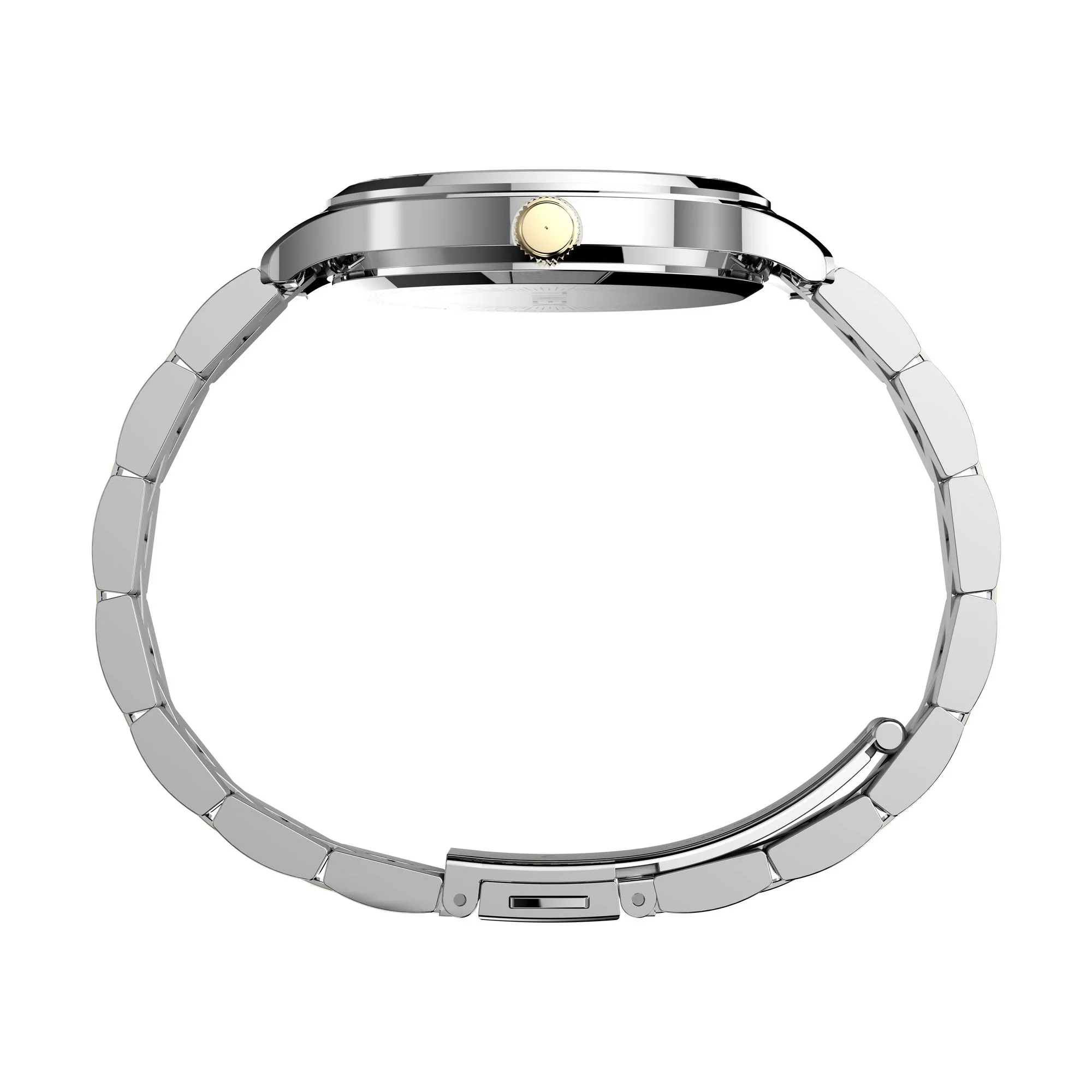 TIMEX Peyton Women Silver Round Dial Analog Watch - TW2V23500UJ - Image 2