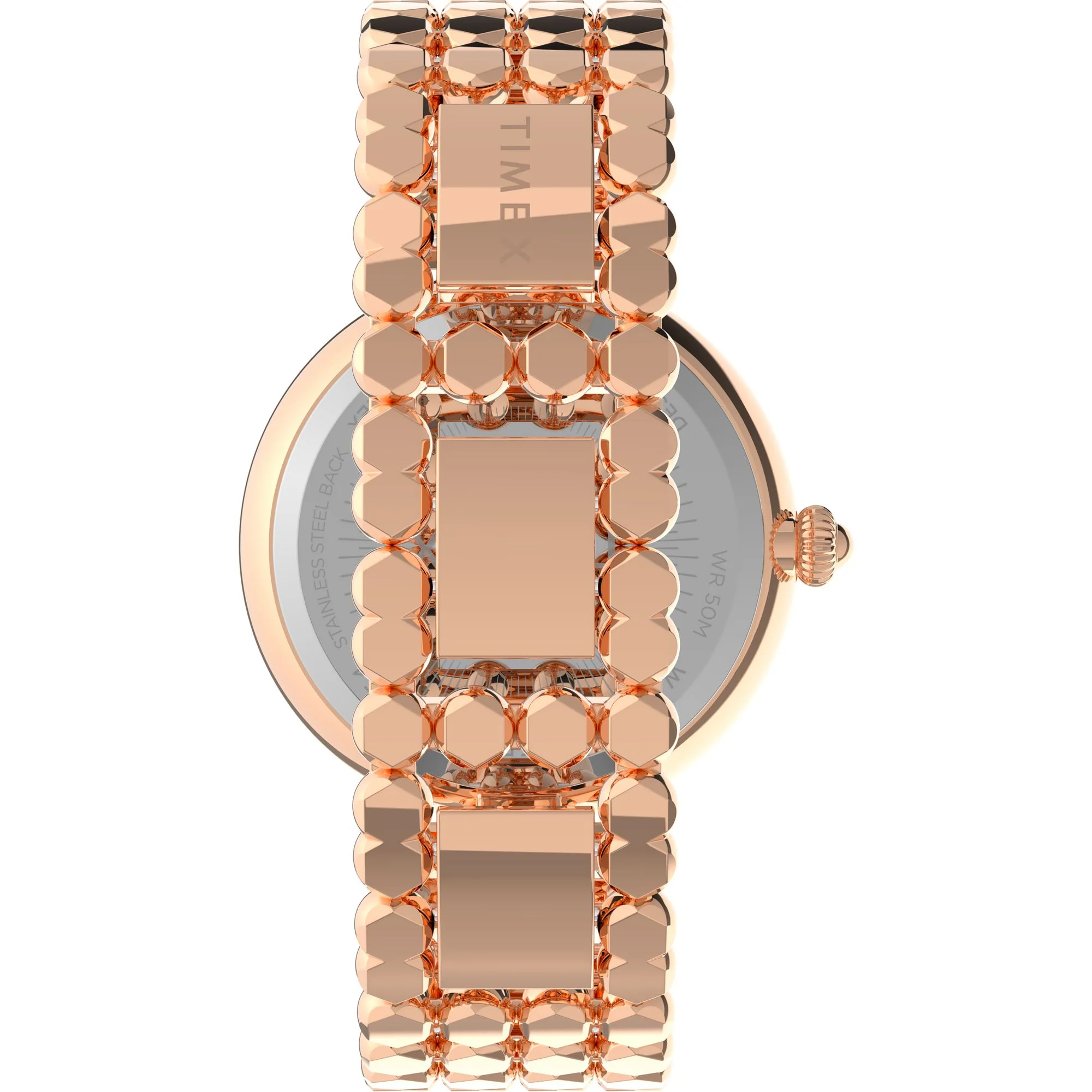 TIMEX Pink Round Dial Analog Women's Watch - TW2V02800UJ - Image 3